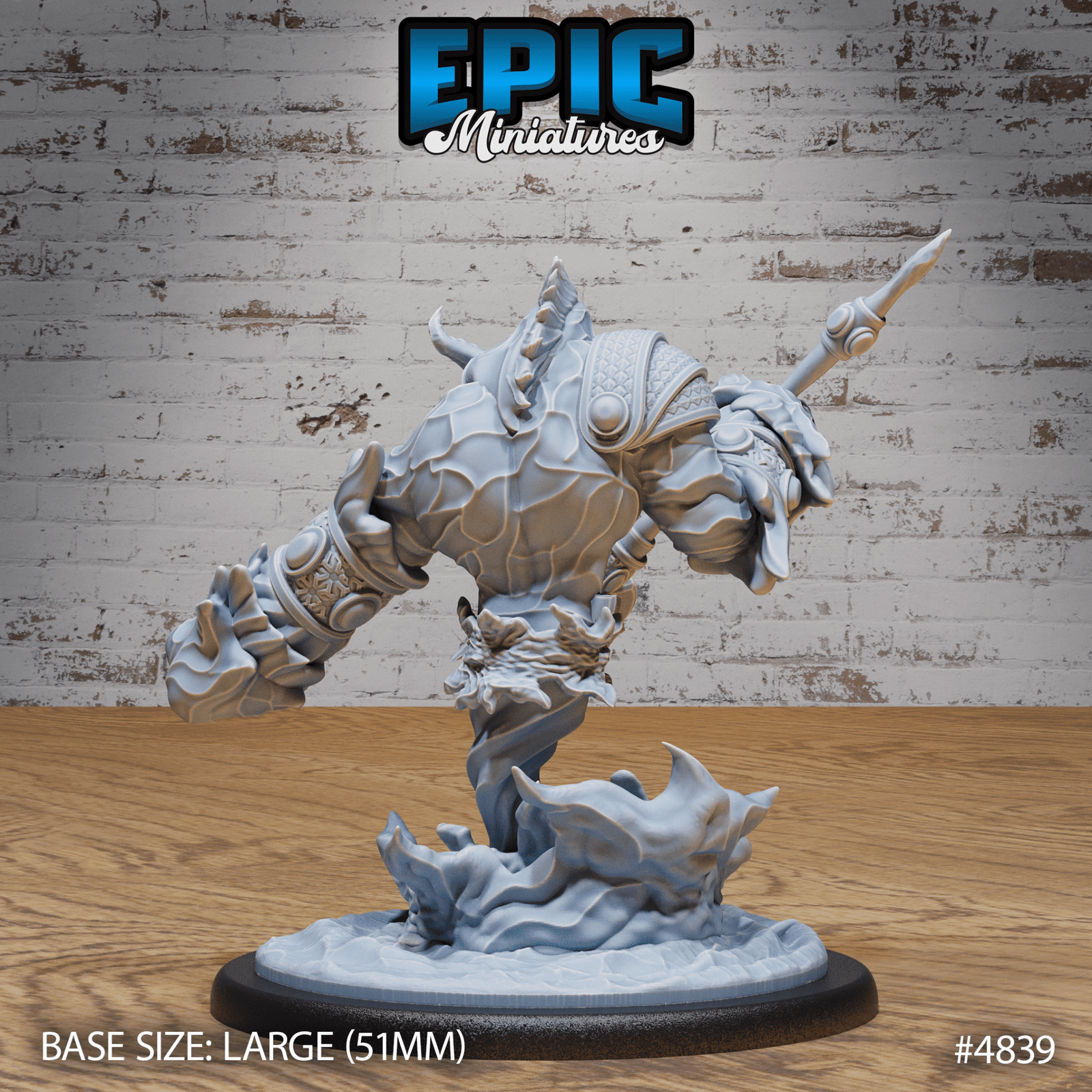 Water Elemental Guard 4839 - 4841 by Epic Miniatures | 28mm Scale D&D Tabletop Miniature | Buy Online from The Home Crafters