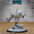 Water Elemental Guard 4839 - 4841 by Epic Miniatures | 28mm Scale D&D Tabletop Miniature | Buy Online from The Home Crafters