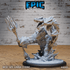 Water Elemental Guard 4839 - 4841 by Epic Miniatures | 28mm Scale D&D Tabletop Miniature | Buy Online from The Home Crafters