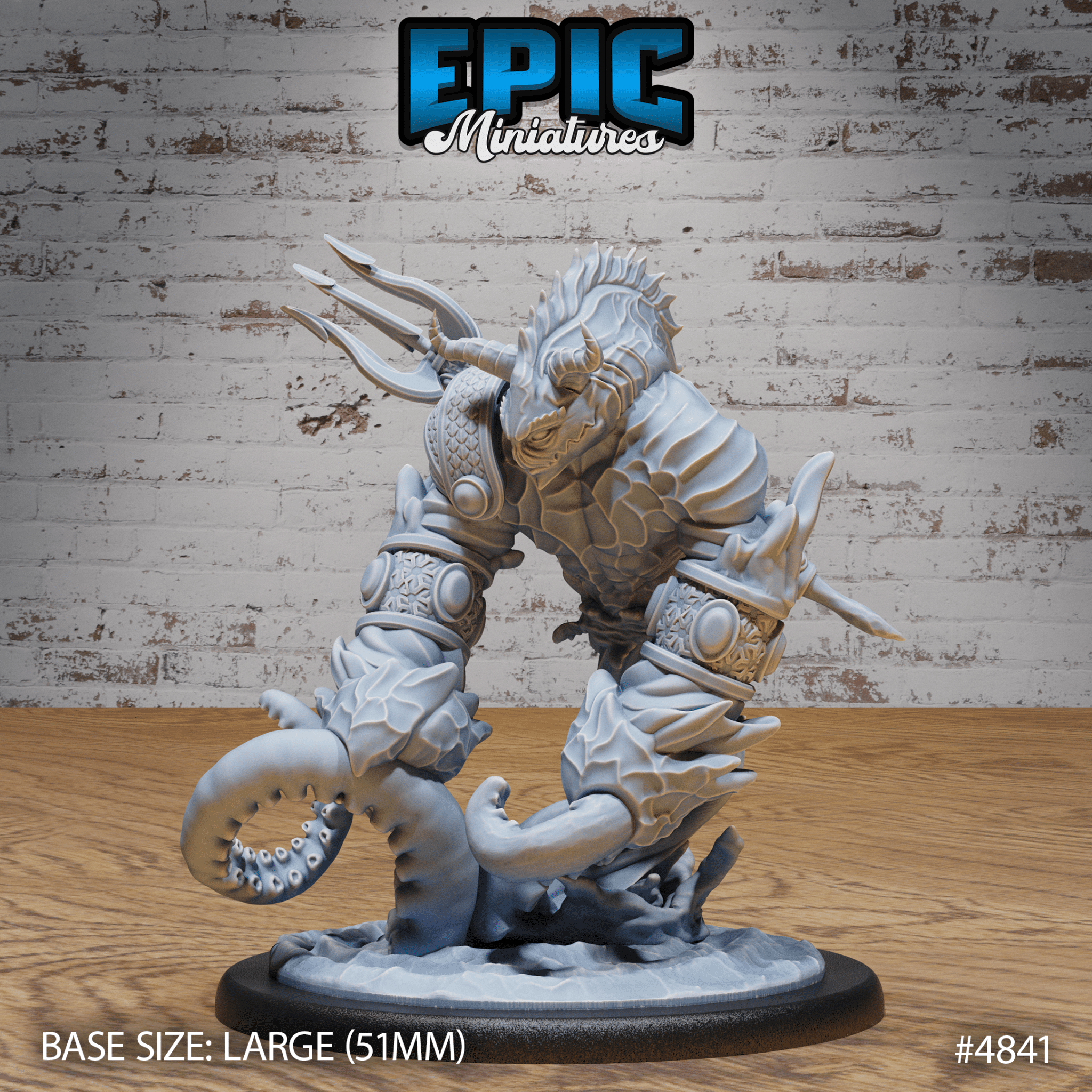 Water Elemental Guard 4839 - 4841 by Epic Miniatures | 28mm Scale D&D Tabletop Miniature | Buy Online from The Home Crafters