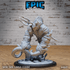 Water Elemental Guard 4839 - 4841 by Epic Miniatures | 28mm Scale D&D Tabletop Miniature | Buy Online from The Home Crafters