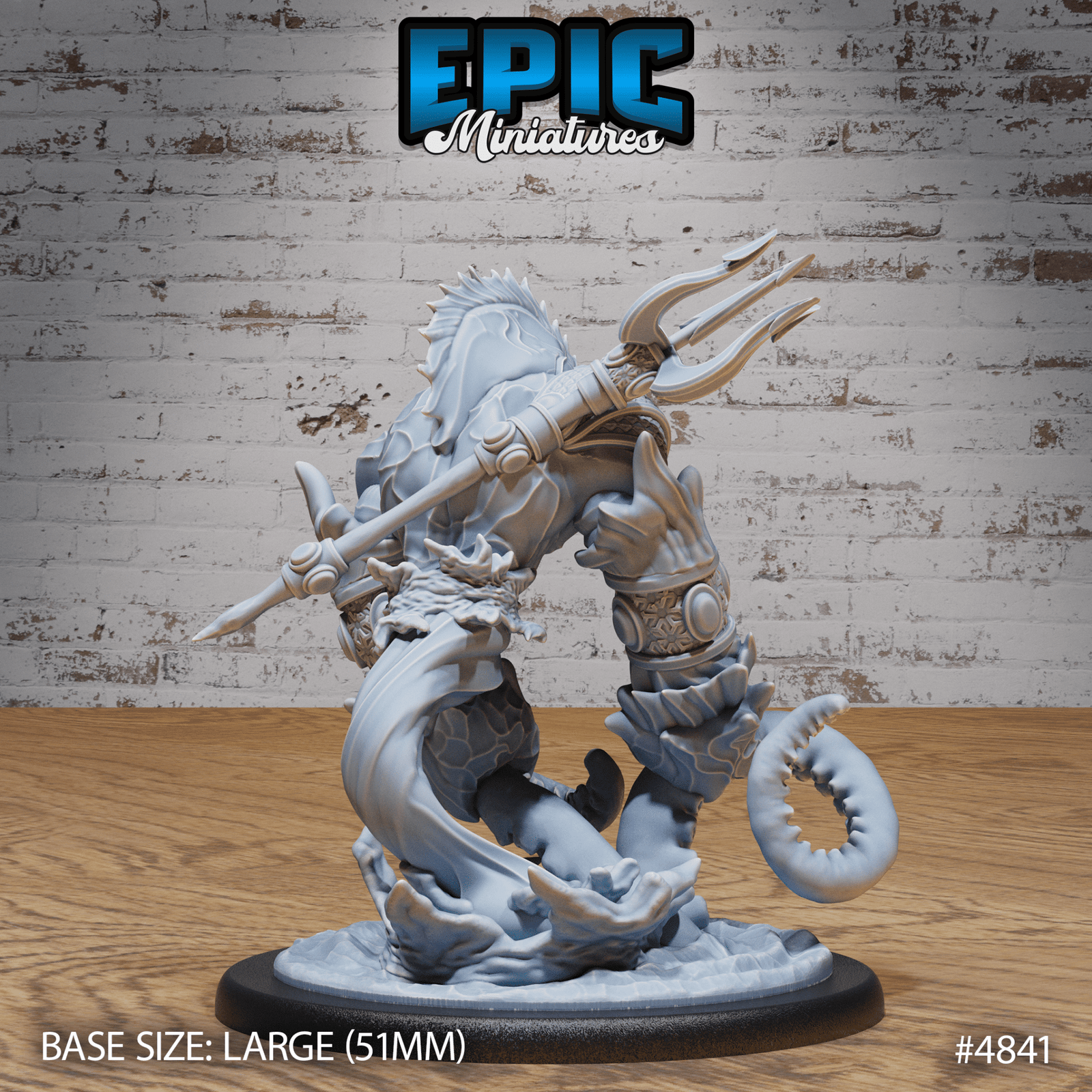 Water Elemental Guard 4839 - 4841 by Epic Miniatures | 28mm Scale D&D Tabletop Miniature | Buy Online from The Home Crafters