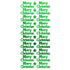 Merry Christmas Peeloff Stickers - Holographic | Buy Online from The Home Crafters