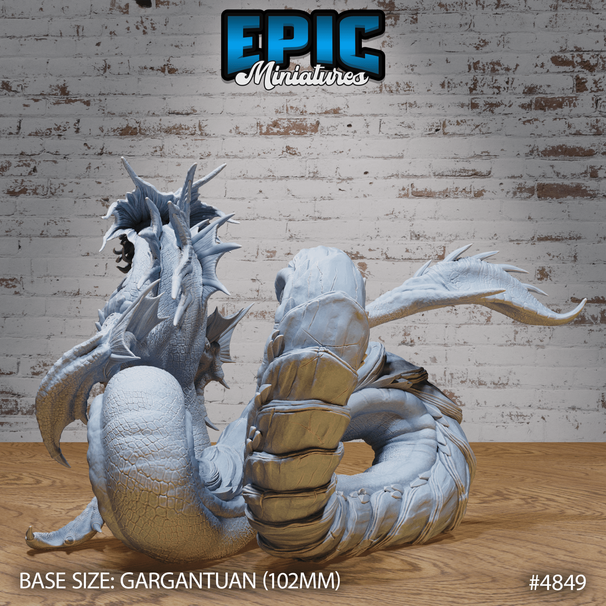 Ancient Leviathan | Mysterious Ocean by Epic Miniatures | 28mm Gargantuan Ocean Beast for D&D Tabletop | Buy Online from The Home Crafters