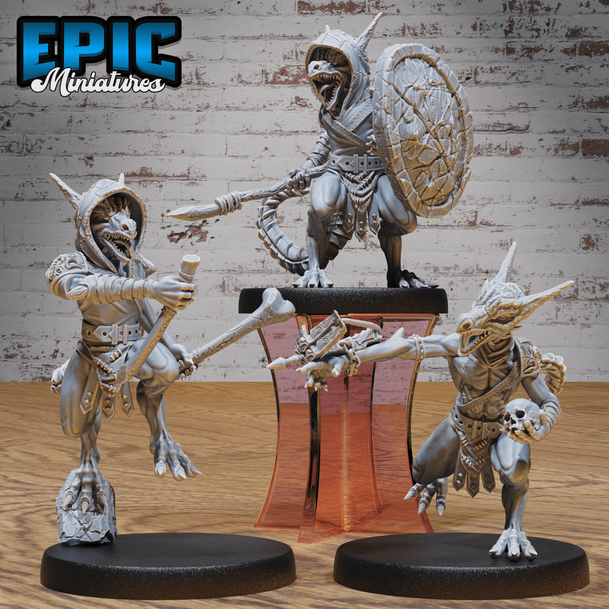 Kobold Minions Set (4854 - 4856) by Epic Miniatures | D&D Tabletop Miniatures | Buy Online from The Home Crafters