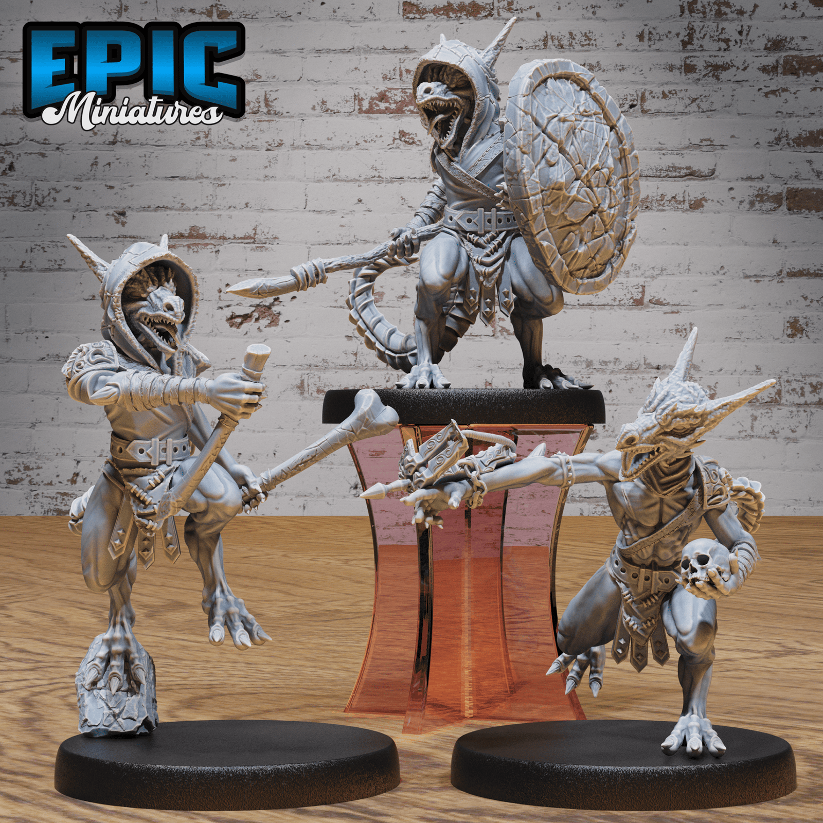 Kobold Minions Set (4854 - 4856) by Epic Miniatures | D&D Tabletop Miniatures | Buy Online from The Home Crafters