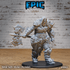 Giant Dragon Hunter Set (4863 - 4865) by Epic Miniatures | D&D Tabletop Miniatures | Buy Online from The Home Crafters