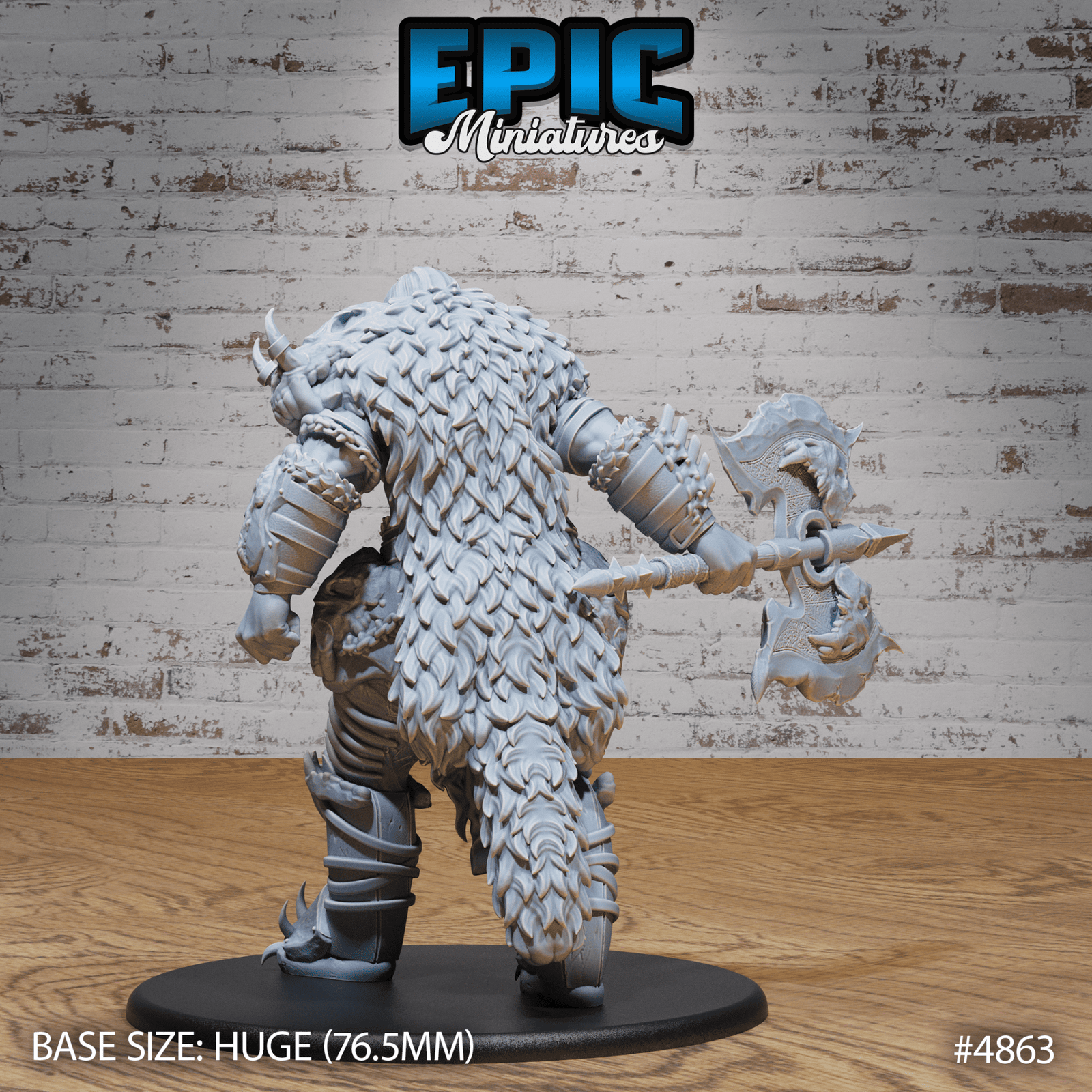 Giant Dragon Hunter Set (4863 - 4865) by Epic Miniatures | D&D Tabletop Miniatures | Buy Online from The Home Crafters