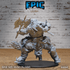 Giant Dragon Hunter Set (4863 - 4865) by Epic Miniatures | D&D Tabletop Miniatures | Buy Online from The Home Crafters