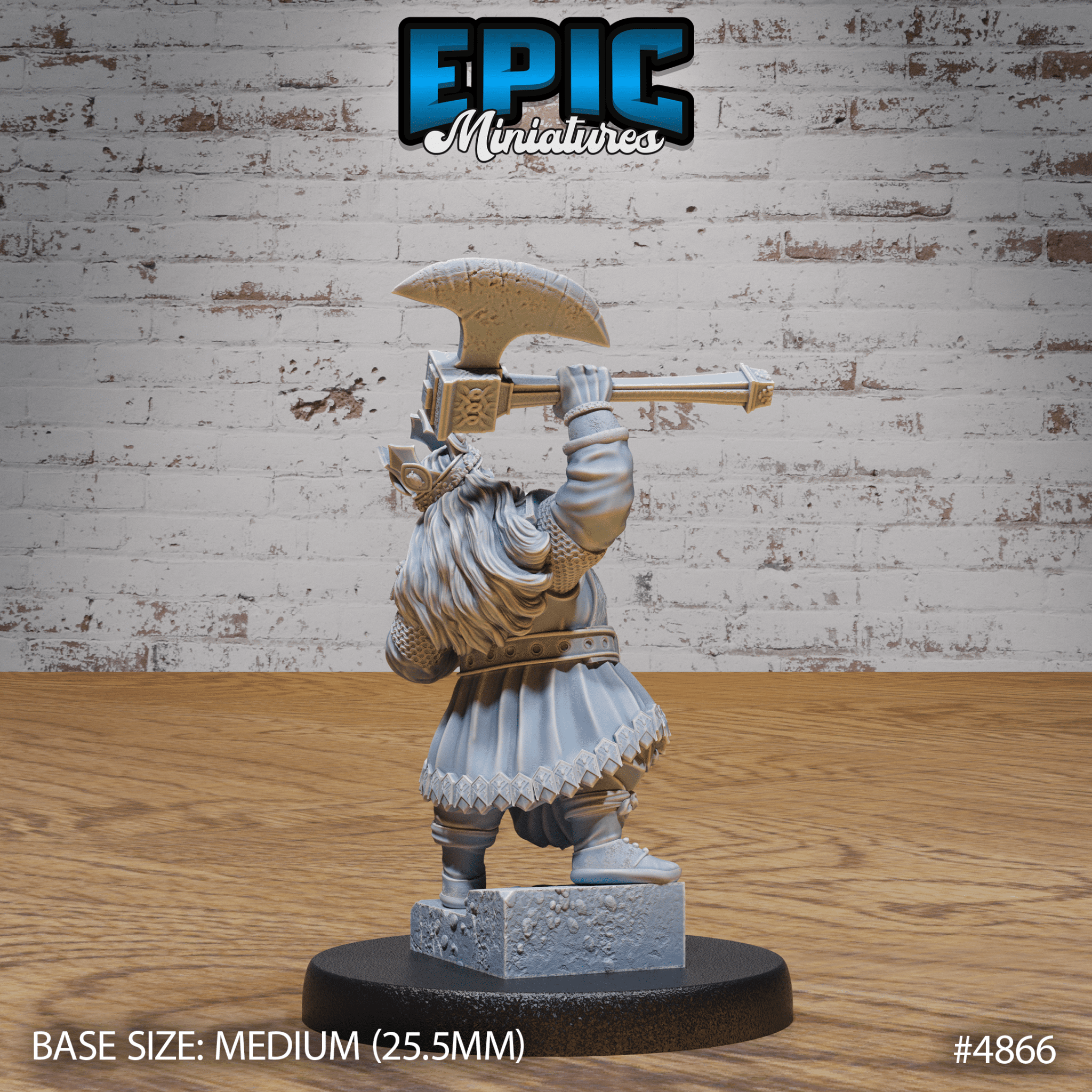 Dwarf King Set (4866 - 4868) by Epic Miniatures | D&D Tabletop Miniatures | Buy Online from The Home Crafters