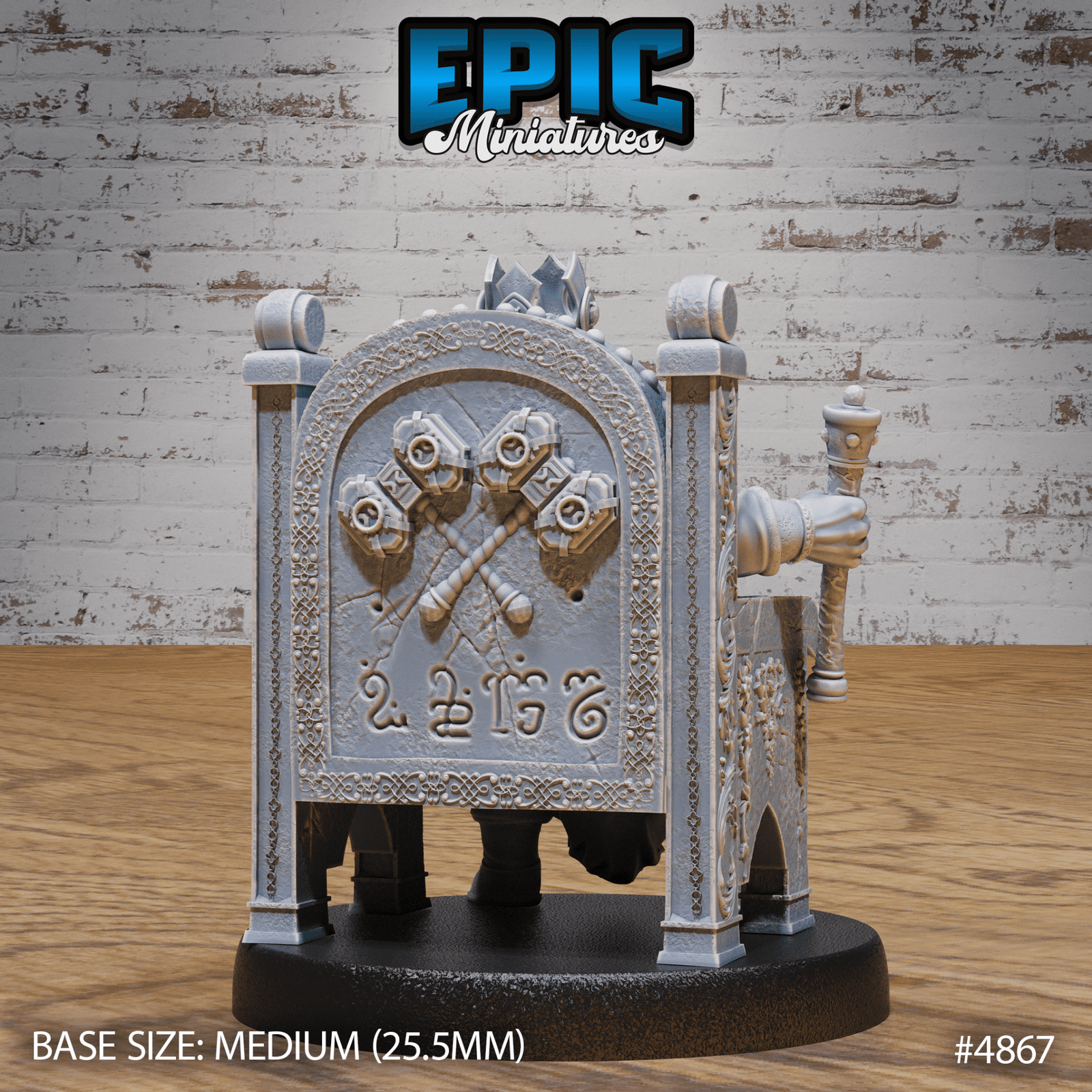 Dwarf King Set (4866 - 4868) by Epic Miniatures | D&D Tabletop Miniatures | Buy Online from The Home Crafters