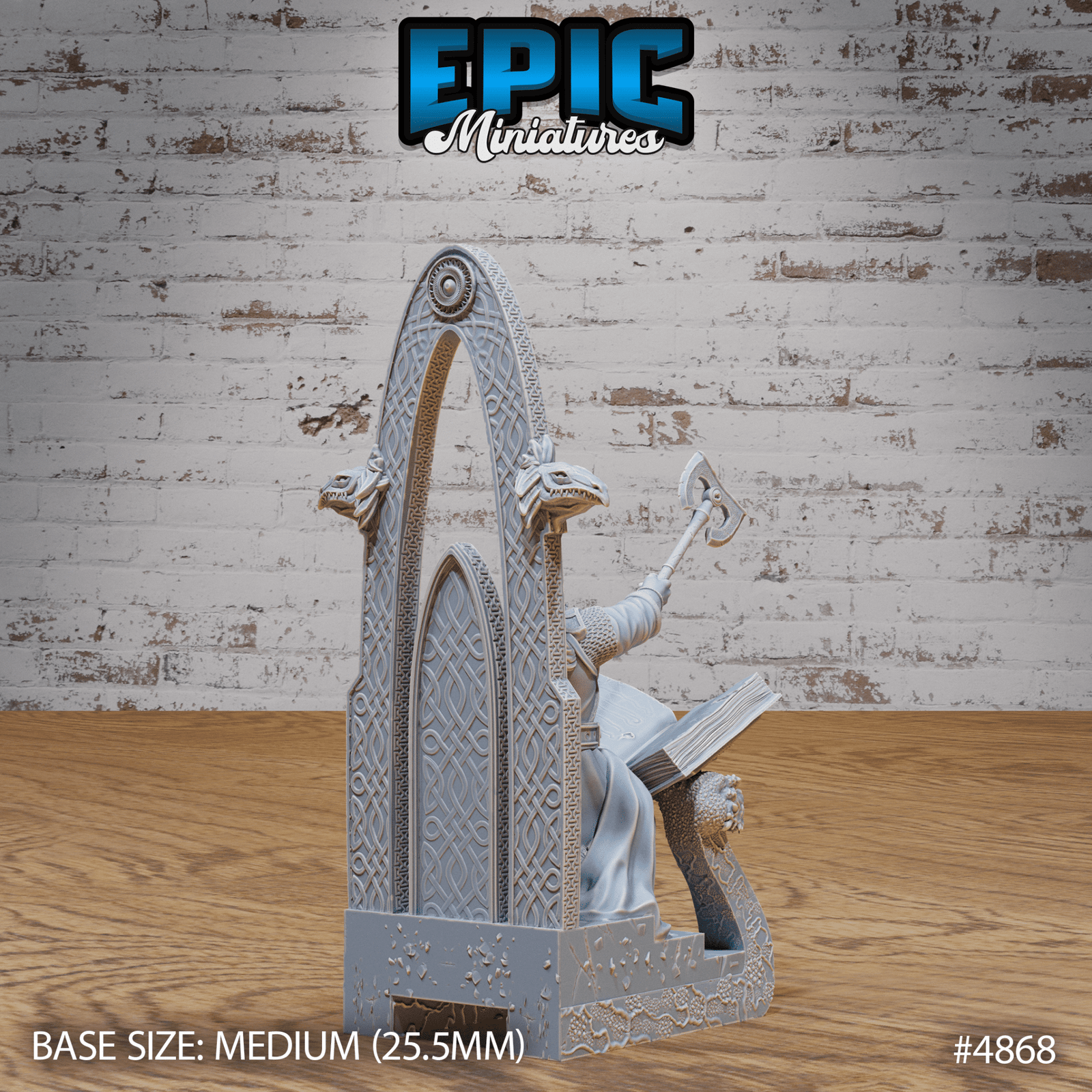 Dwarf King Set (4866 - 4868) by Epic Miniatures | D&D Tabletop Miniatures | Buy Online from The Home Crafters