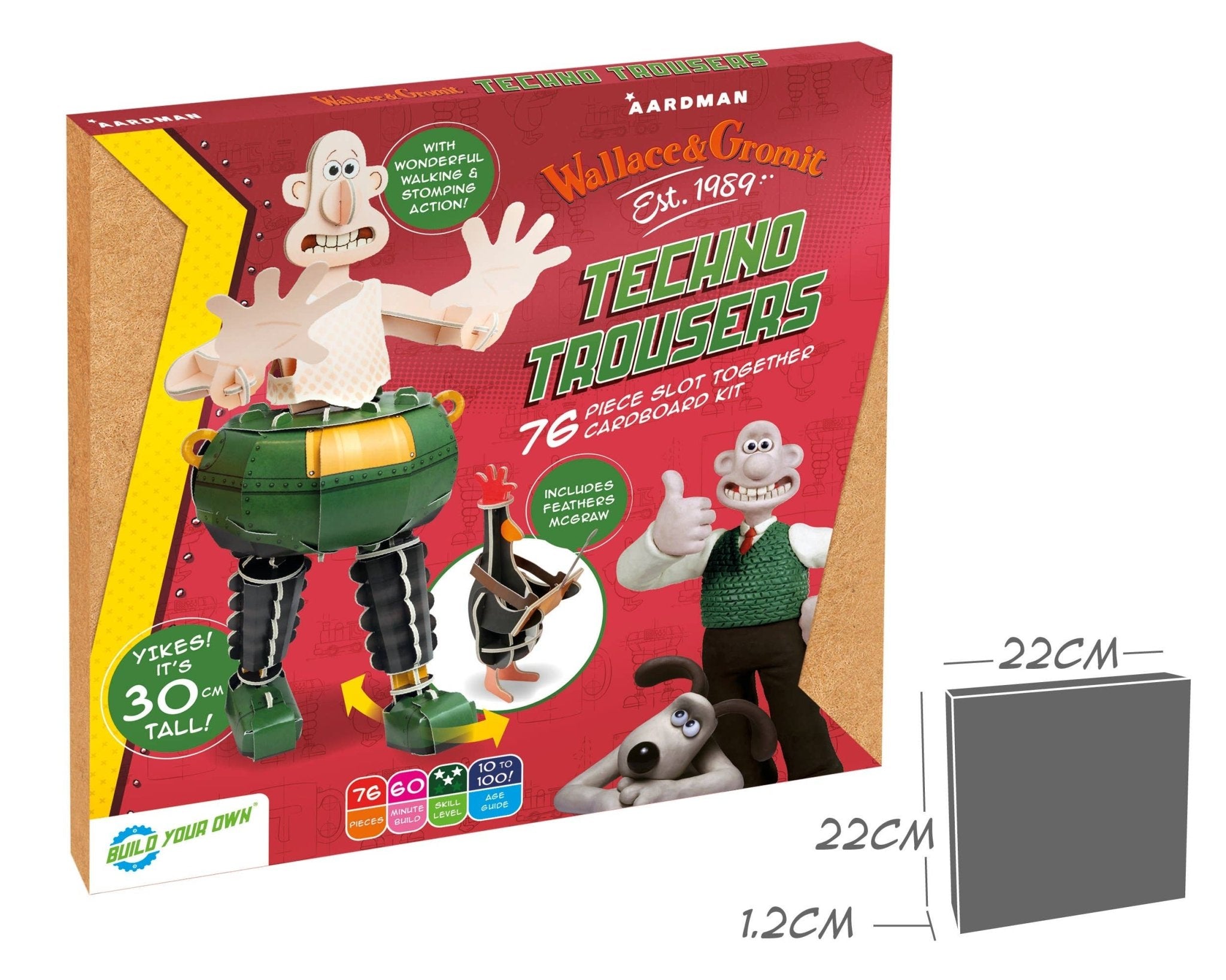 Build Your Own Wallace & Gromit Techno Trousers - Craft Kit | Buy Online from The Home Crafters