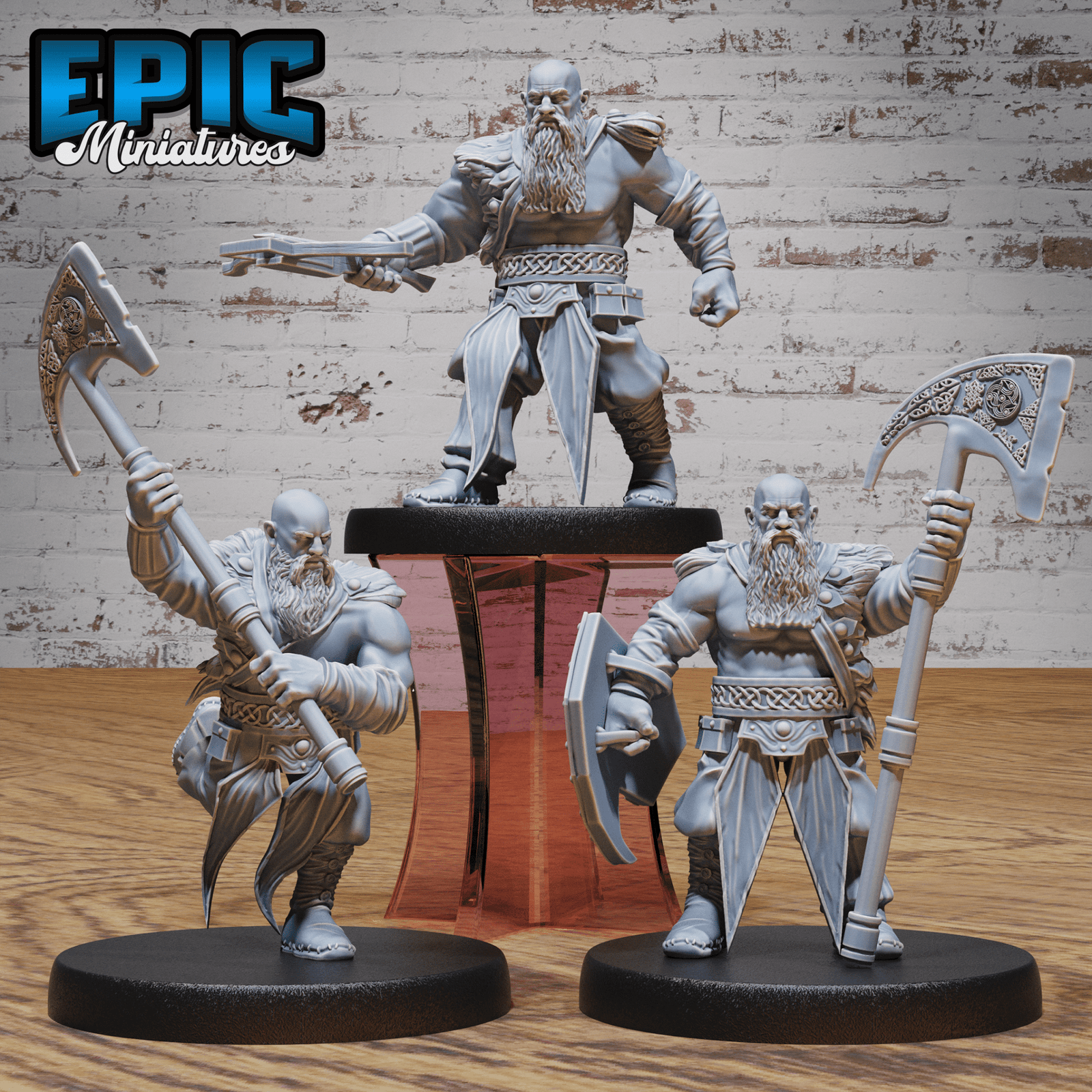 Dwarf Raider Miniature 4872 - 4874 | Epic Miniatures | D&D Tabletop RPG | Buy Online from The Home Crafters