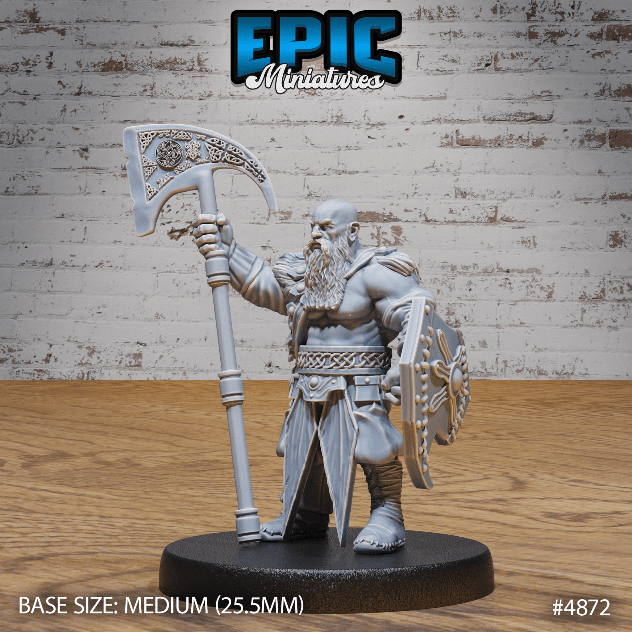 Dwarf Raider Miniature 4872 - 4874 | Epic Miniatures | D&D Tabletop RPG | Buy Online from The Home Crafters
