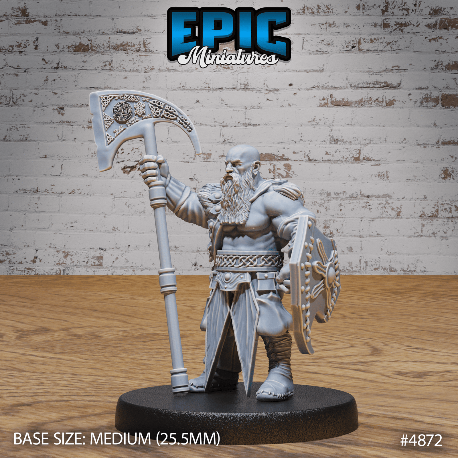 Dwarf Raider Miniature 4872 - 4874 | Epic Miniatures | D&D Tabletop RPG | Buy Online from The Home Crafters