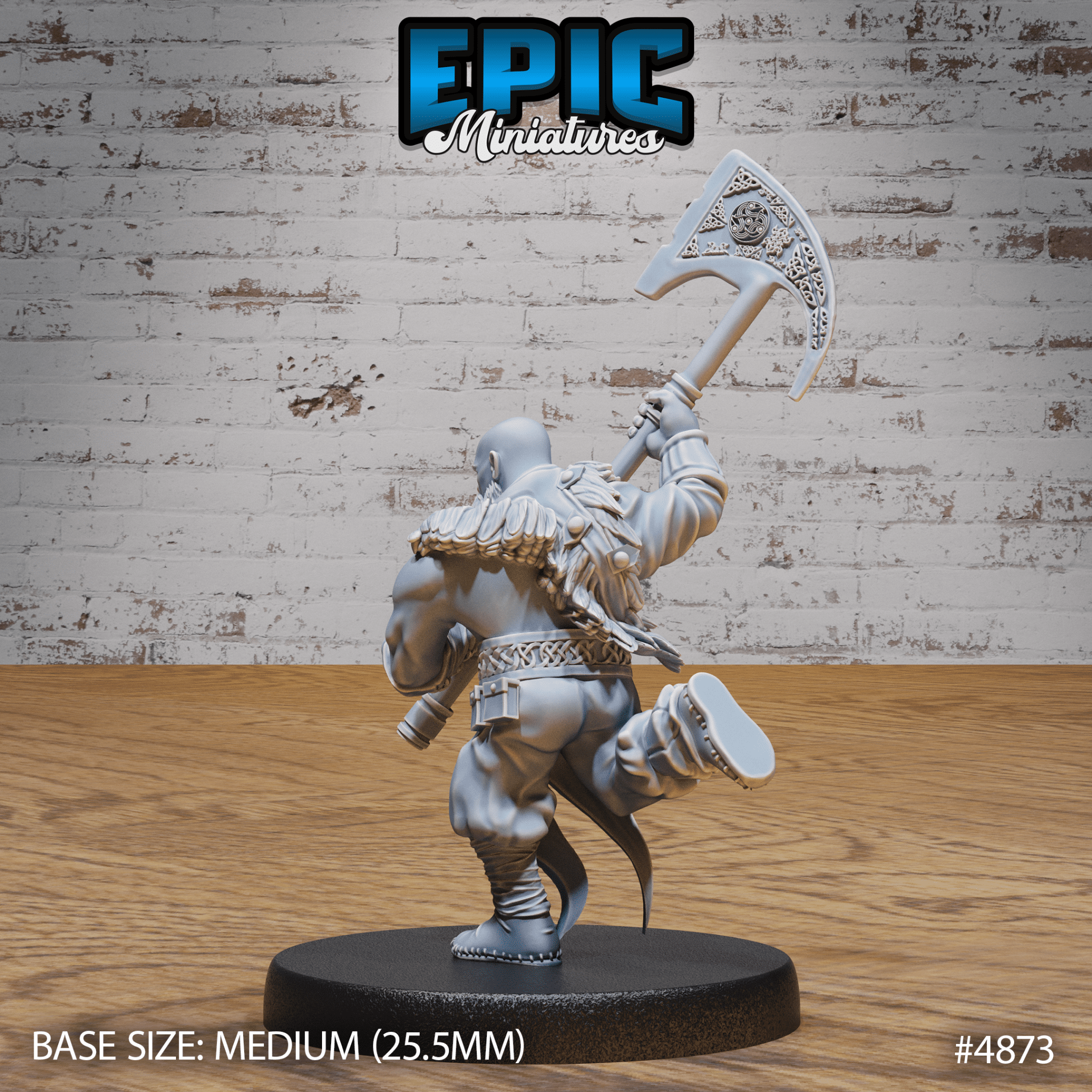 Dwarf Raider Miniature 4872 - 4874 | Epic Miniatures | D&D Tabletop RPG | Buy Online from The Home Crafters