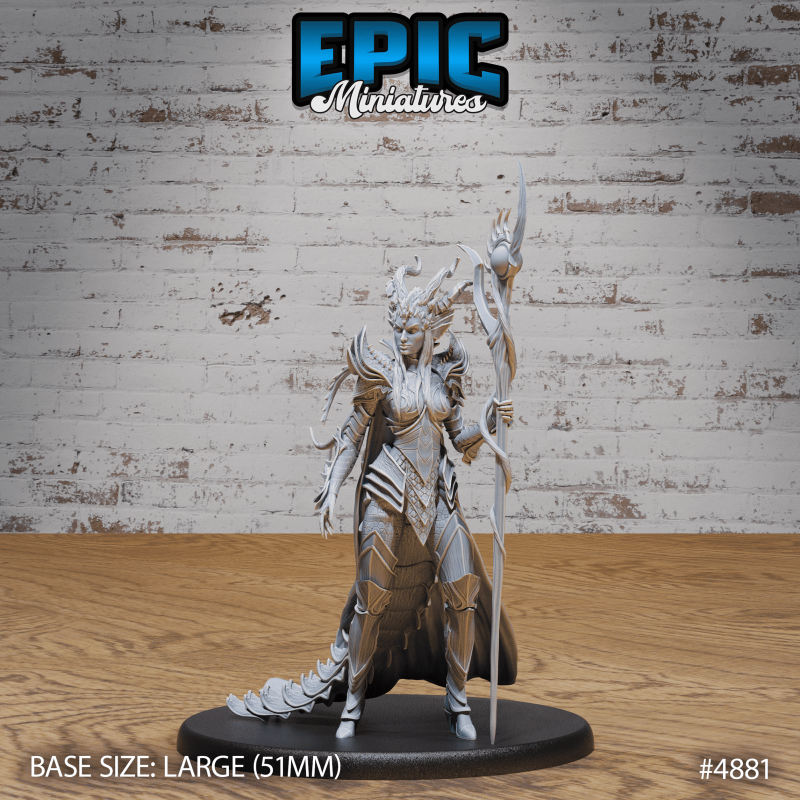 Queen Tiamat Avatar 4881 - 4883 by Epic Miniatures | D&D Tabletop Miniatures | Buy Online from The Home Crafters