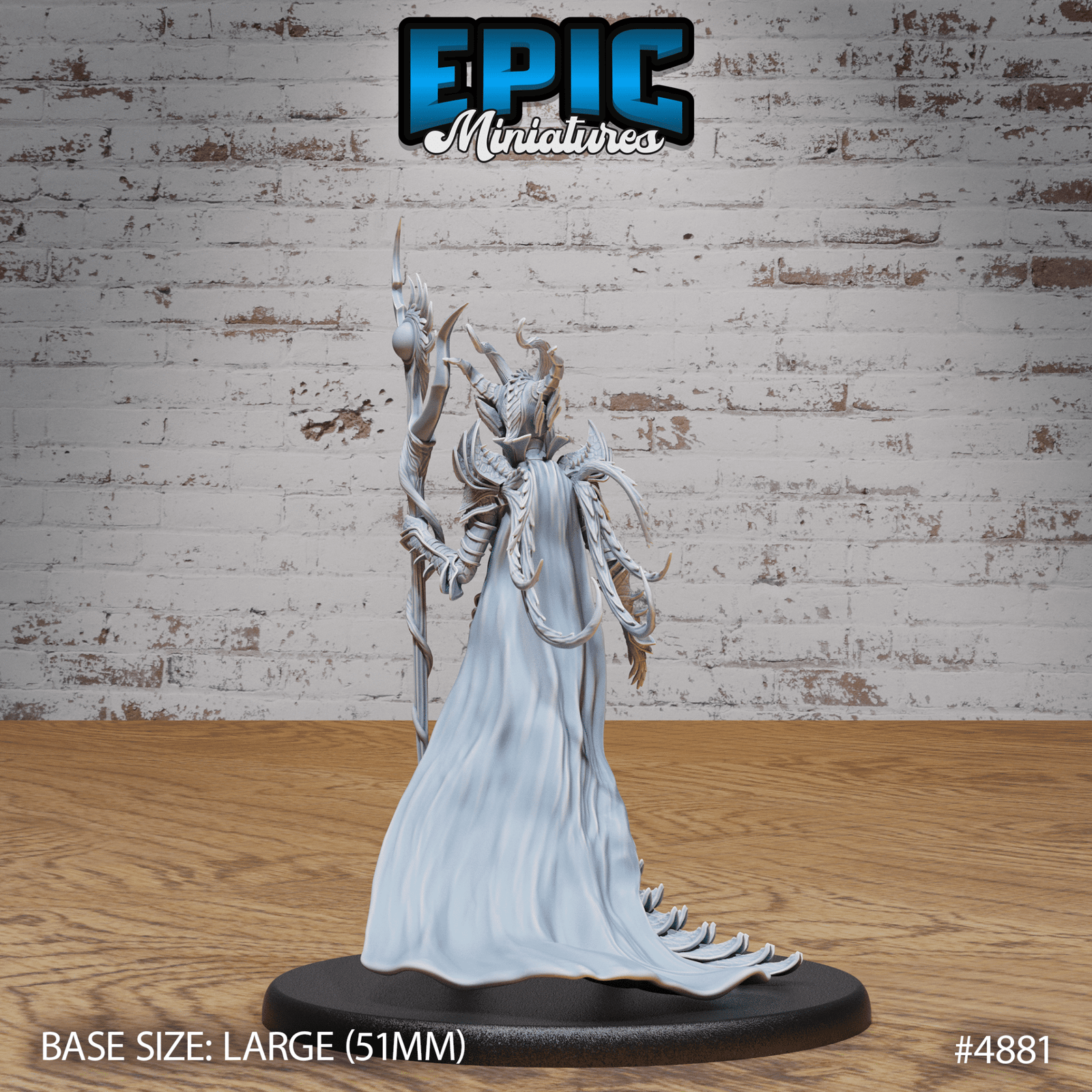 Queen Tiamat Avatar 4881 - 4883 by Epic Miniatures | D&D Tabletop Miniatures | Buy Online from The Home Crafters