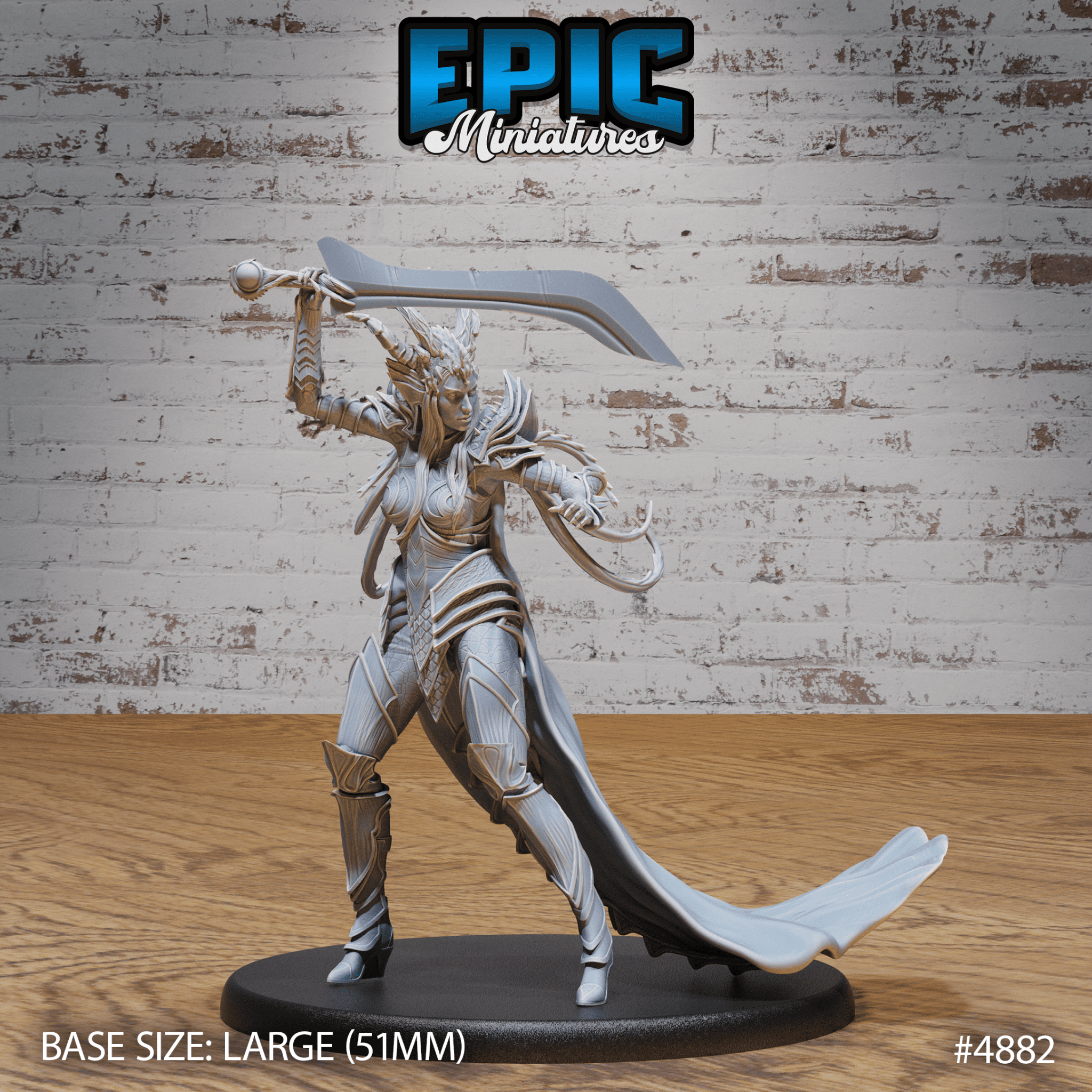 Queen Tiamat Avatar 4881 - 4883 by Epic Miniatures | D&D Tabletop Miniatures | Buy Online from The Home Crafters