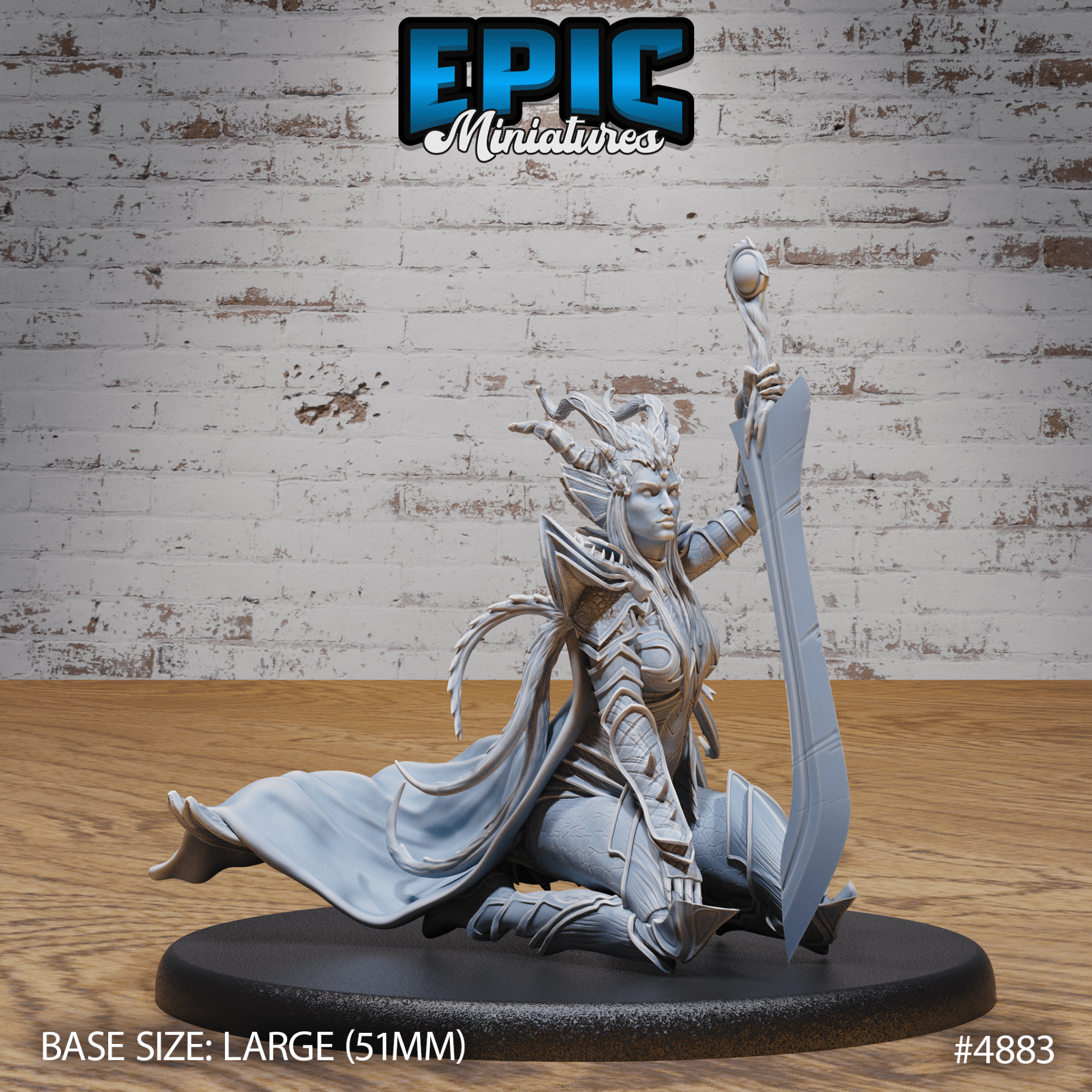 Queen Tiamat Avatar 4881 - 4883 by Epic Miniatures | D&D Tabletop Miniatures | Buy Online from The Home Crafters