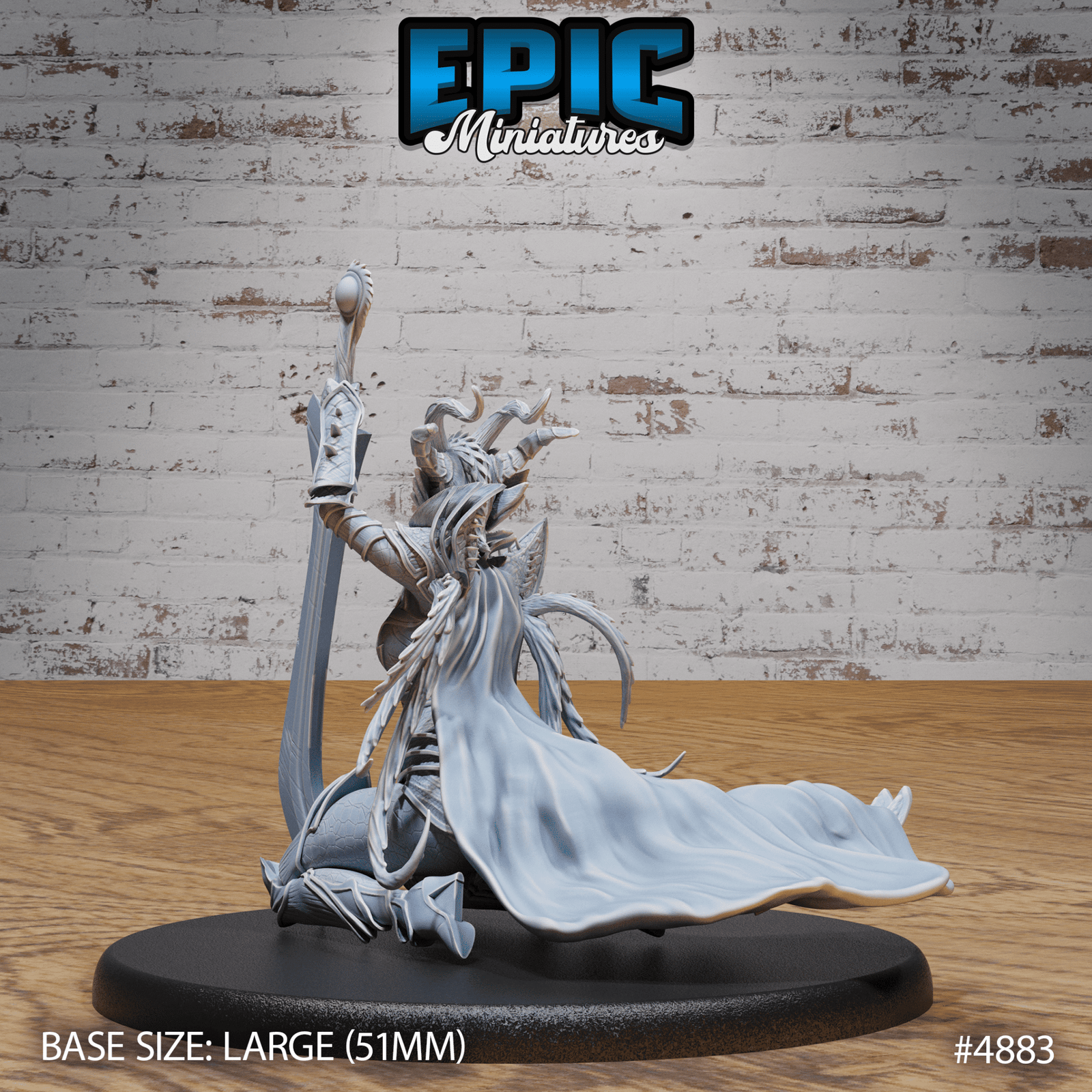 Queen Tiamat Avatar 4881 - 4883 by Epic Miniatures | D&D Tabletop Miniatures | Buy Online from The Home Crafters
