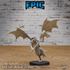 Draconic Demon Bronze 4890 - 4892 by Epic Miniatures | D&D Tabletop Miniatures | Buy Online from The Home Crafters