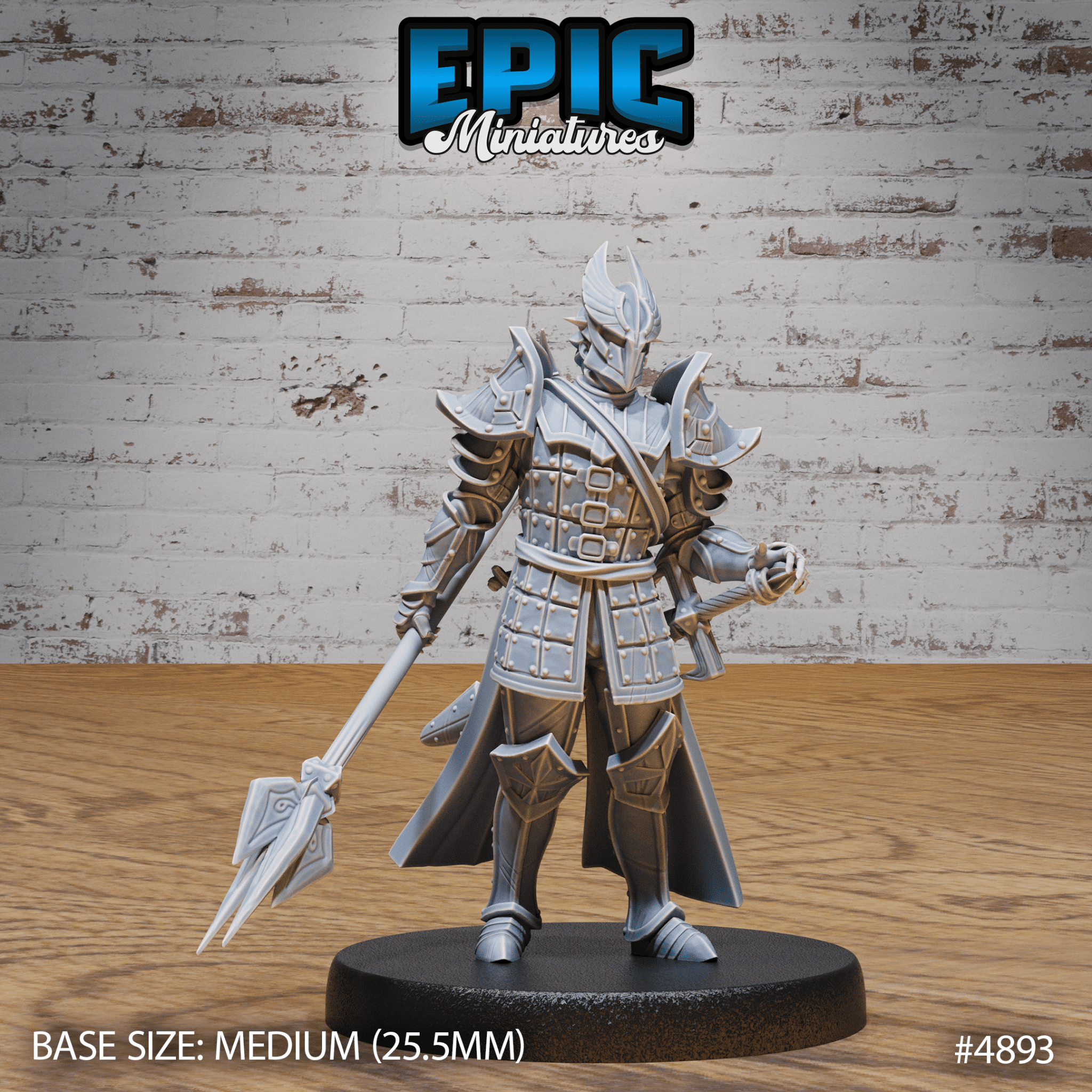 Platinum Paladin 4893 - 4895 by Epic Miniatures | D&D Tabletop Miniatures | Buy Online from The Home Crafters