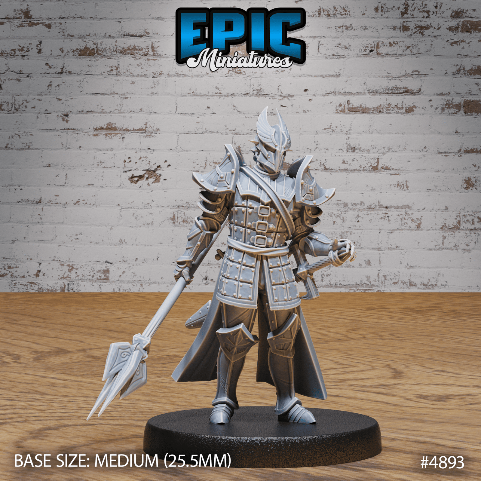 Platinum Paladin 4893 - 4895 by Epic Miniatures | D&D Tabletop Miniatures | Buy Online from The Home Crafters
