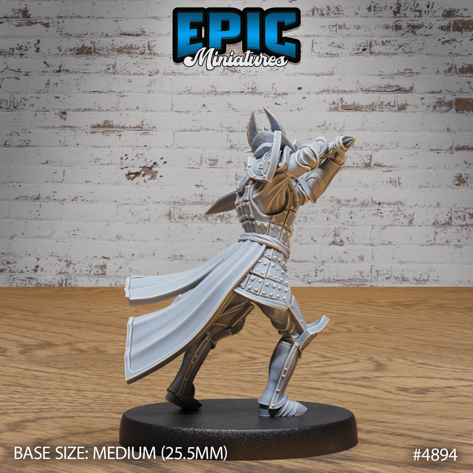 Platinum Paladin 4893 - 4895 by Epic Miniatures | D&D Tabletop Miniatures | Buy Online from The Home Crafters