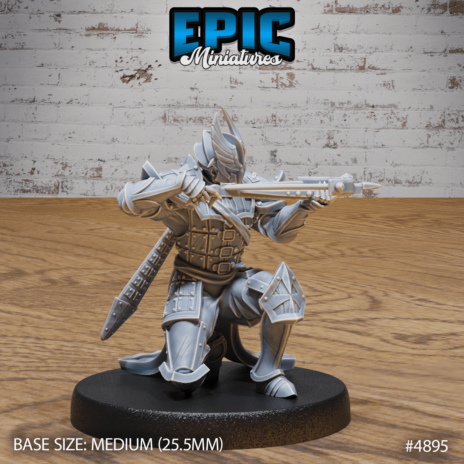 Platinum Paladin 4893 - 4895 by Epic Miniatures | D&D Tabletop Miniatures | Buy Online from The Home Crafters