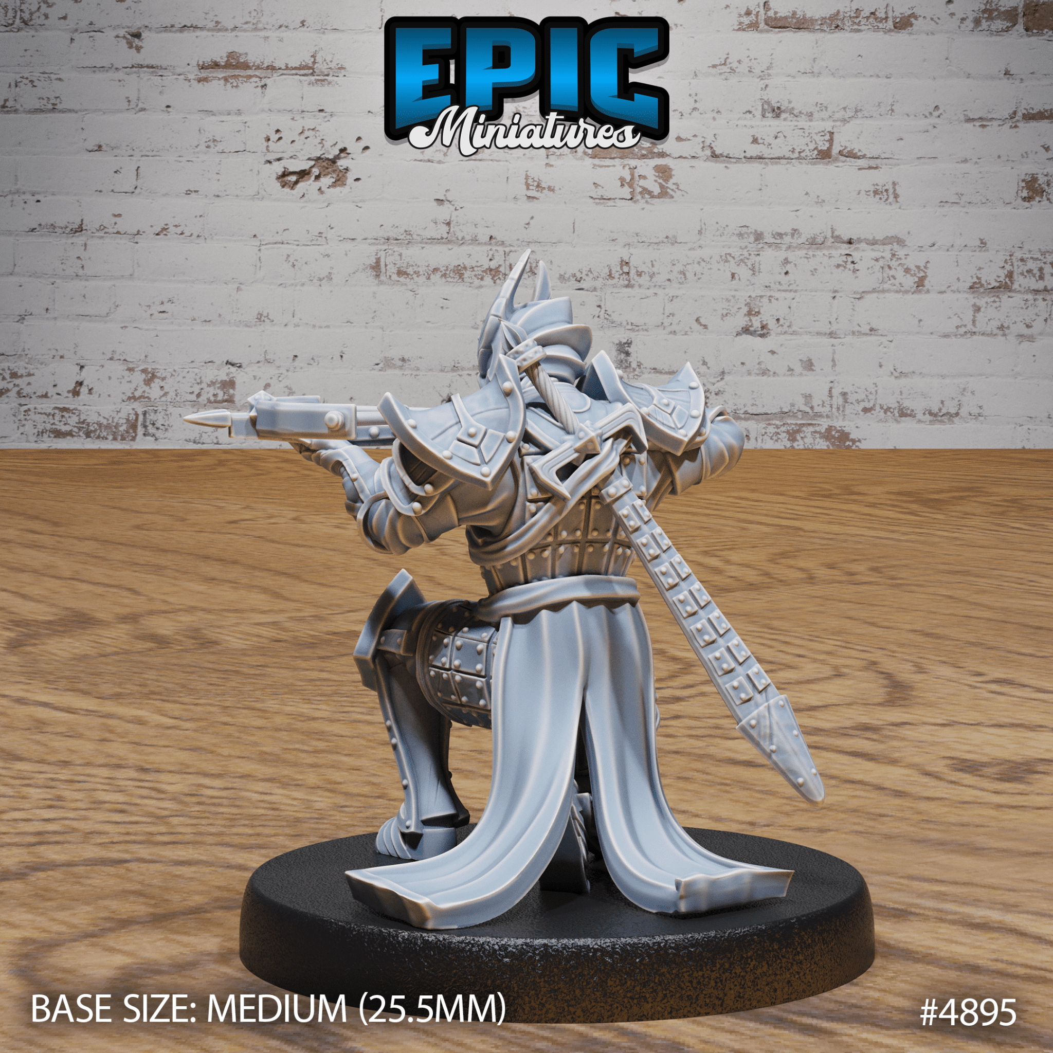 Platinum Paladin 4893 - 4895 by Epic Miniatures | D&D Tabletop Miniatures | Buy Online from The Home Crafters