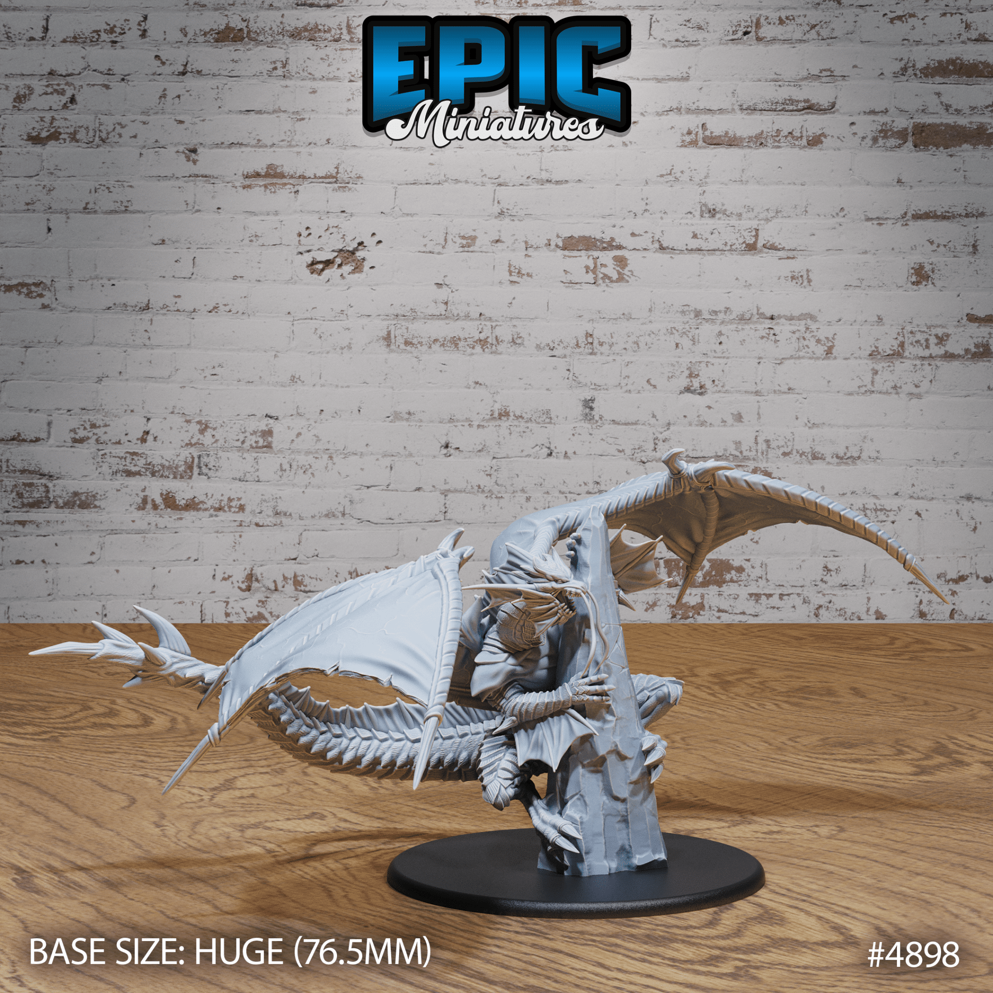 Platinum Dragon 4896 - 4898 by Epic Miniatures | D&D Tabletop Miniatures | Buy Online from The Home Crafters