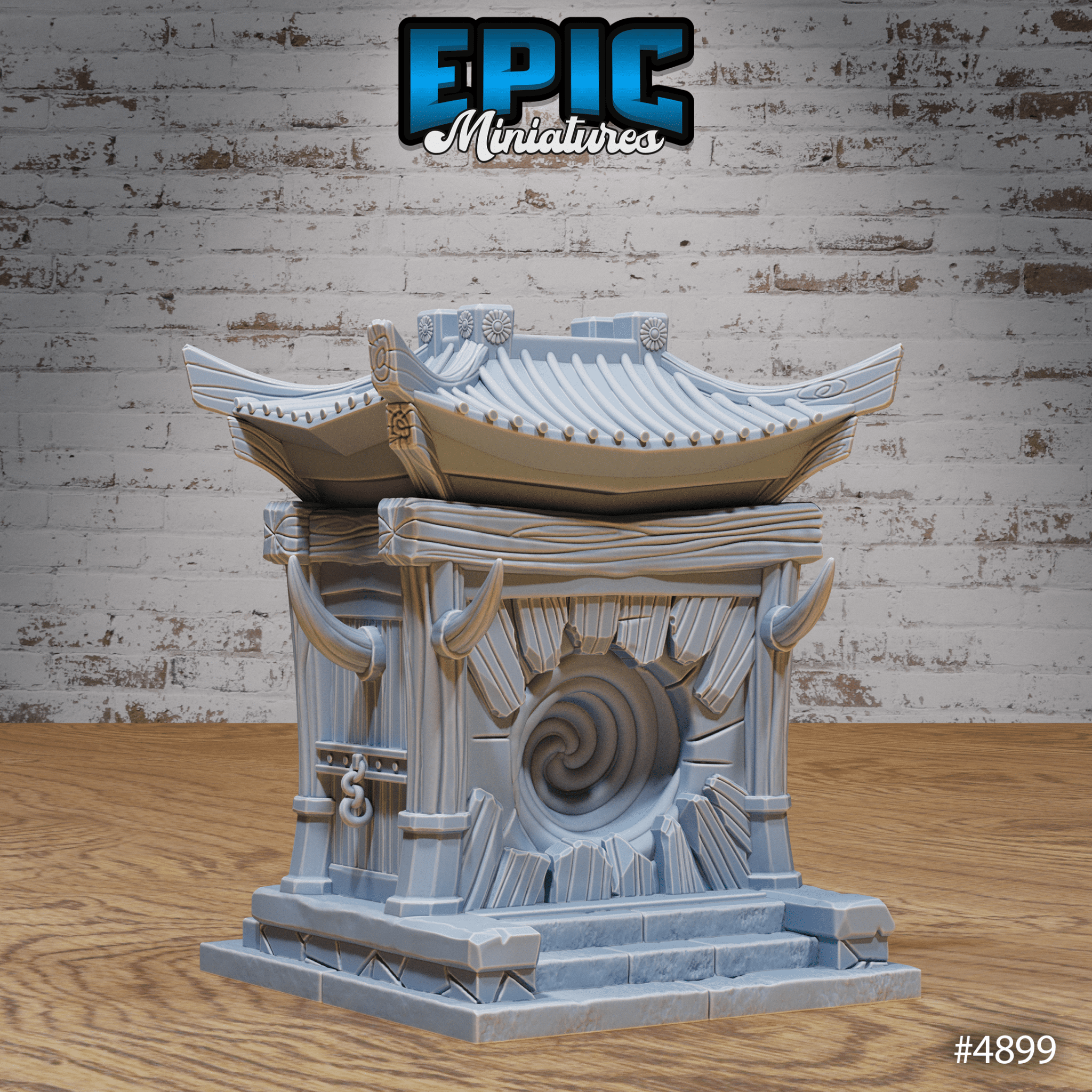 Eastern Temple Terrain Scatter Full Set of 35 Models | Legends of the East | Epic Miniatures | D&D Tabletop Miniature | Buy Online from The Home Crafters