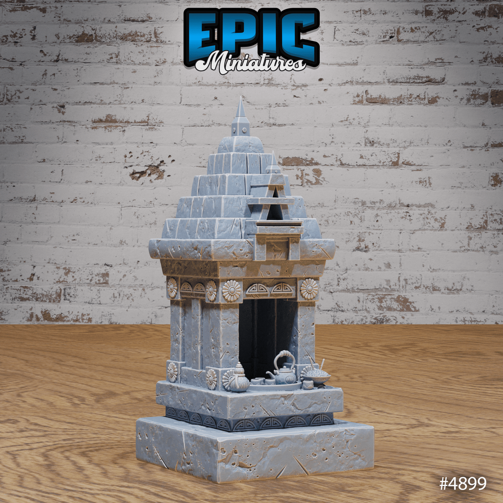 Eastern Temple Terrain Scatter Full Set of 35 Models | Legends of the East | Epic Miniatures | D&D Tabletop Miniature | Buy Online from The Home Crafters