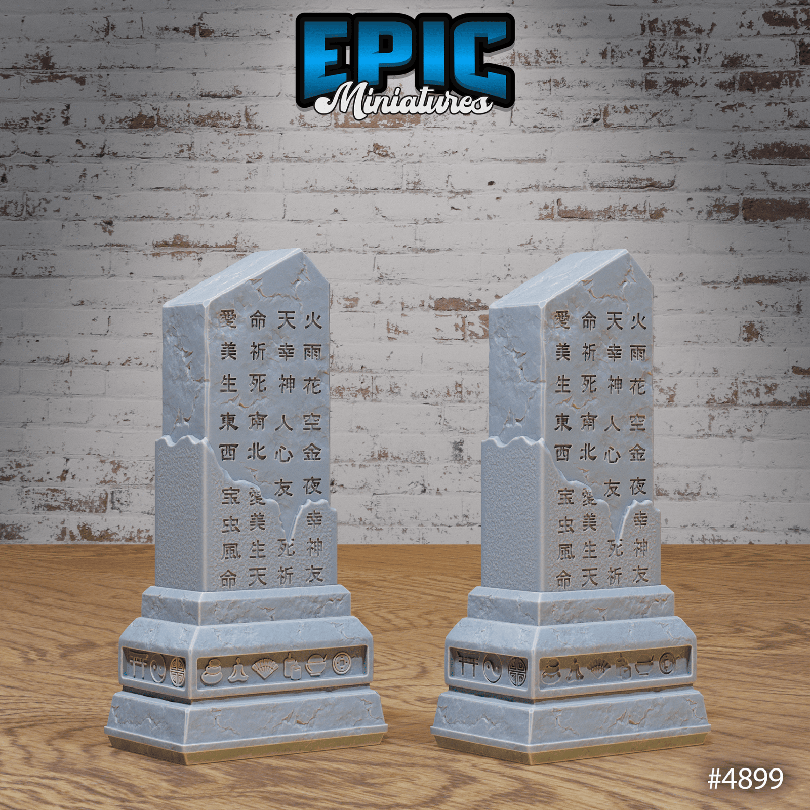 Eastern Temple Terrain Scatter Full Set of 35 Models | Legends of the East | Epic Miniatures | D&D Tabletop Miniature | Buy Online from The Home Crafters
