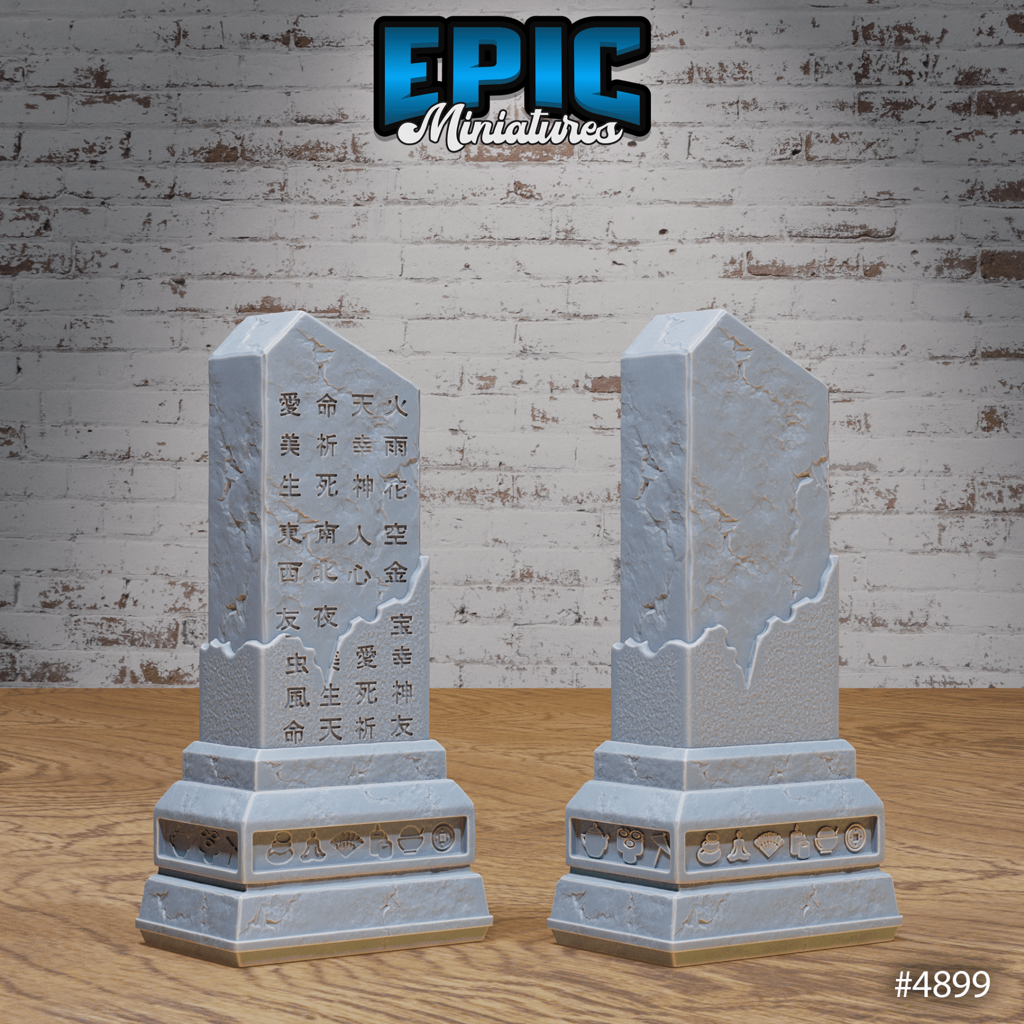 Eastern Temple Terrain Scatter Full Set of 35 Models | Legends of the East | Epic Miniatures | D&D Tabletop Miniature | Buy Online from The Home Crafters