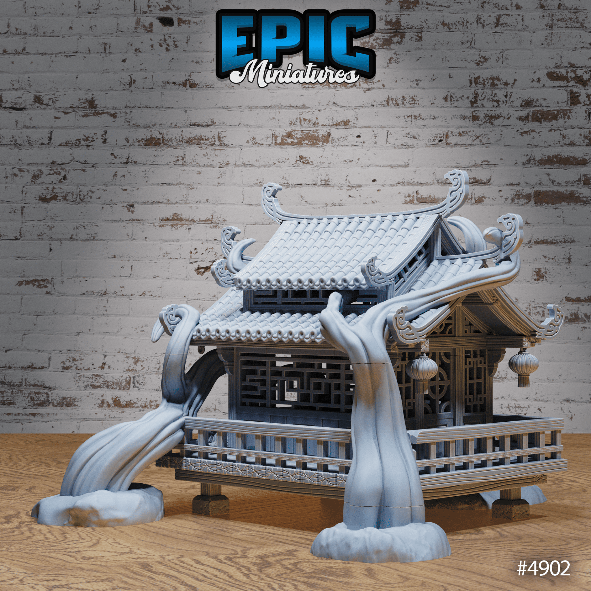 Village Houses | Legends of the East Collection | Epic Miniatures | D&D Tabletop Miniature | Buy Online from The Home Crafters