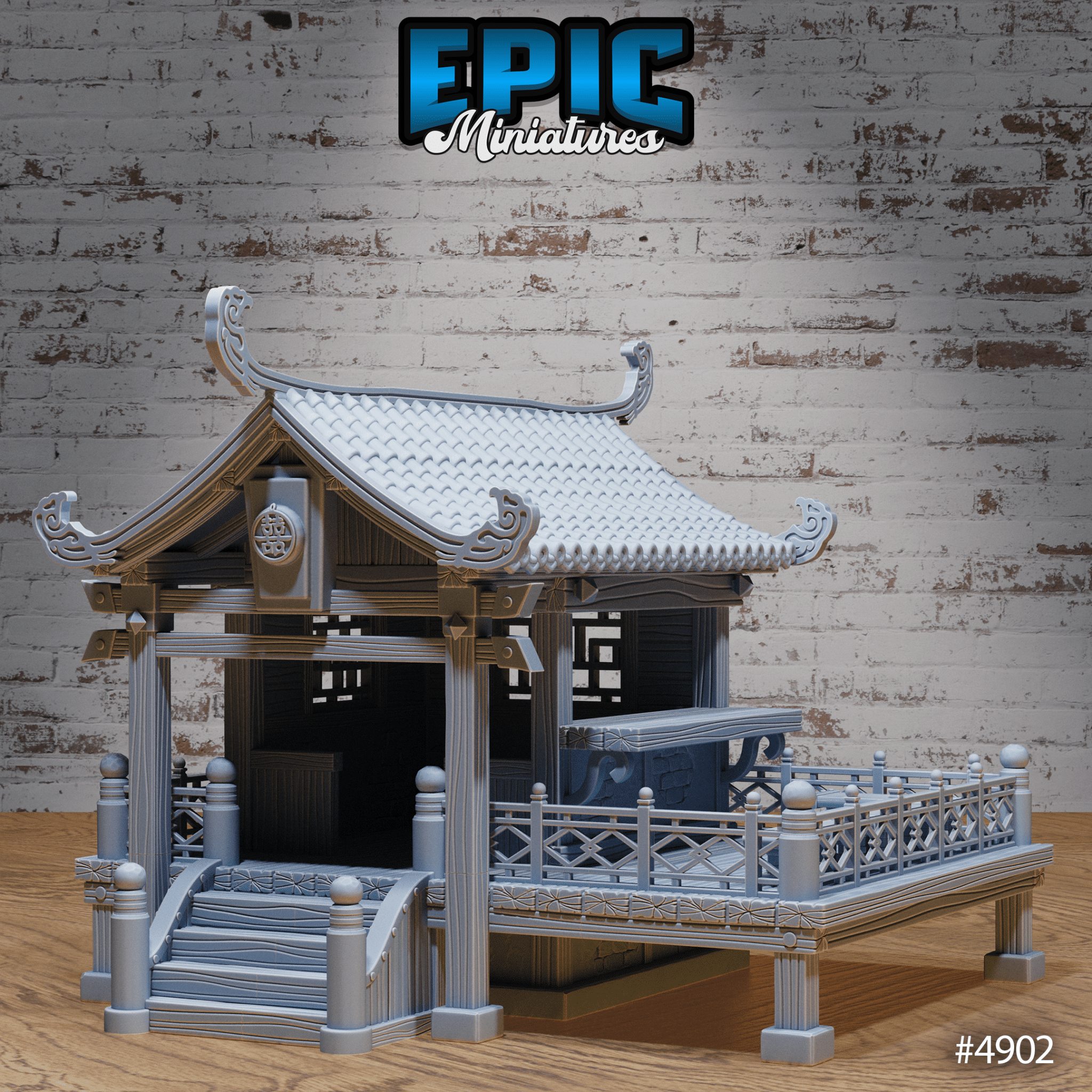 Village Houses | Legends of the East Collection | Epic Miniatures | D&D Tabletop Miniature | Buy Online from The Home Crafters
