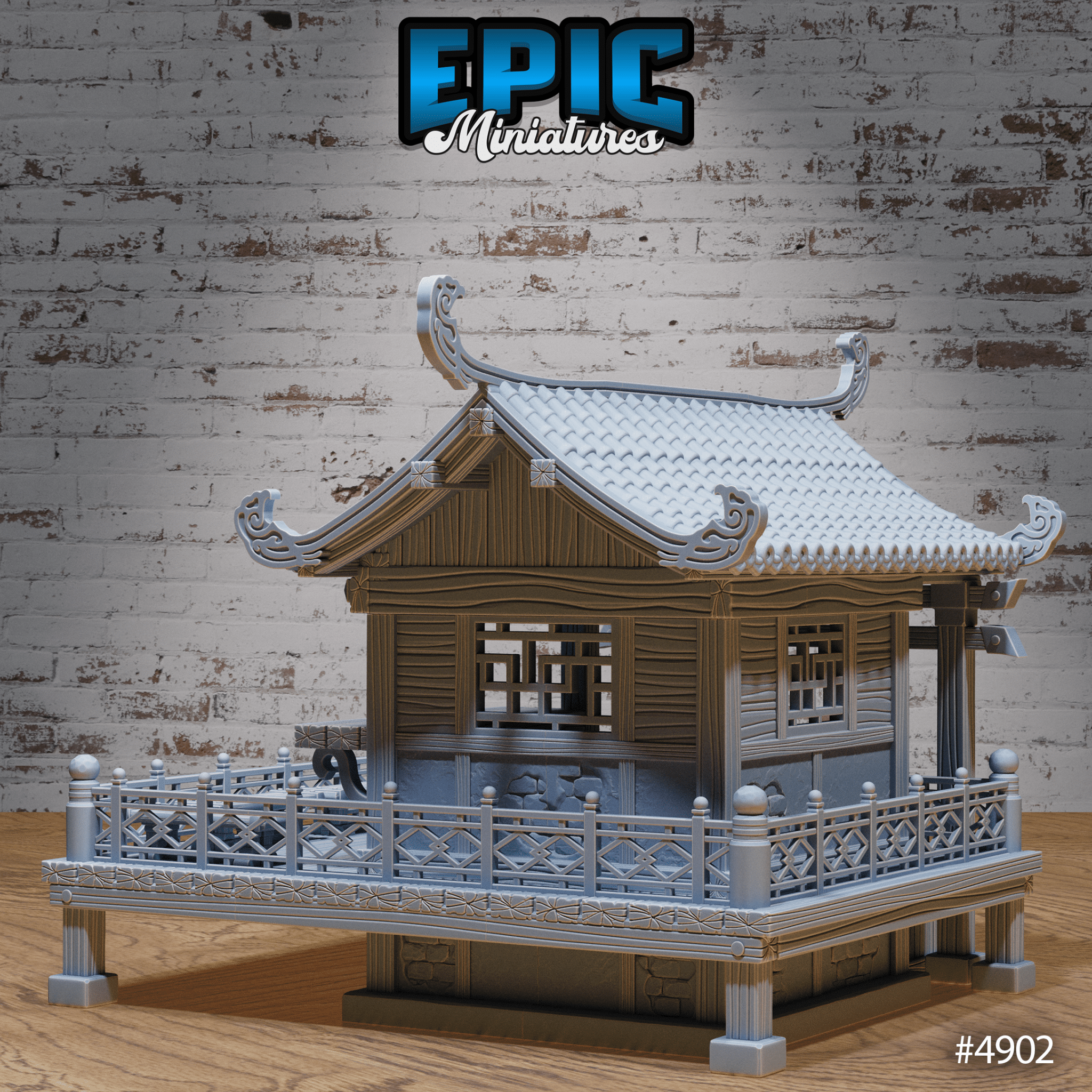 Village Houses | Legends of the East Collection | Epic Miniatures | D&D Tabletop Miniature | Buy Online from The Home Crafters