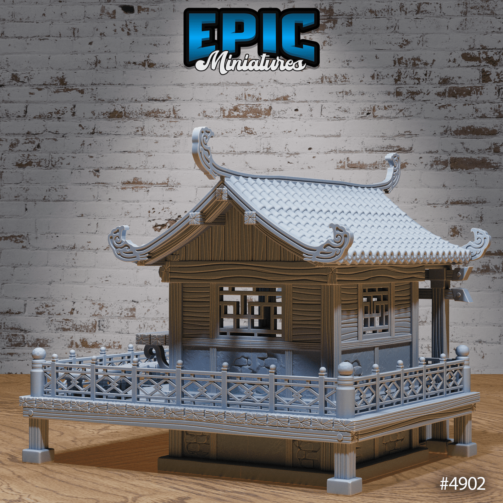 Village Houses | Legends of the East Collection | Epic Miniatures | D&D Tabletop Miniature | Buy Online from The Home Crafters