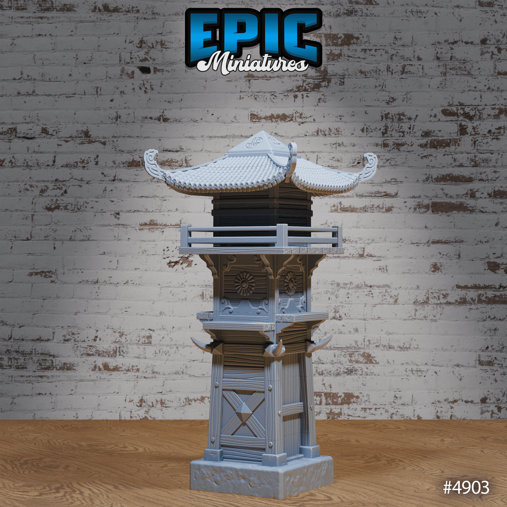 Dragon Watch Tower | Legends of the East Collection | Epic Miniatures | D&D Tabletop Terrain | Buy Online from The Home Crafters