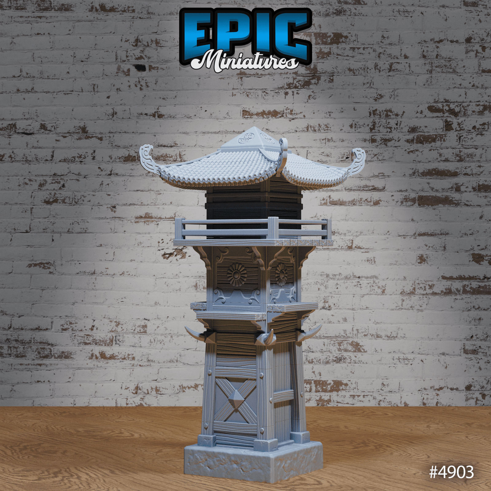 Dragon Watch Tower | Legends of the East Collection | Epic Miniatures | D&D Tabletop Terrain | Buy Online from The Home Crafters