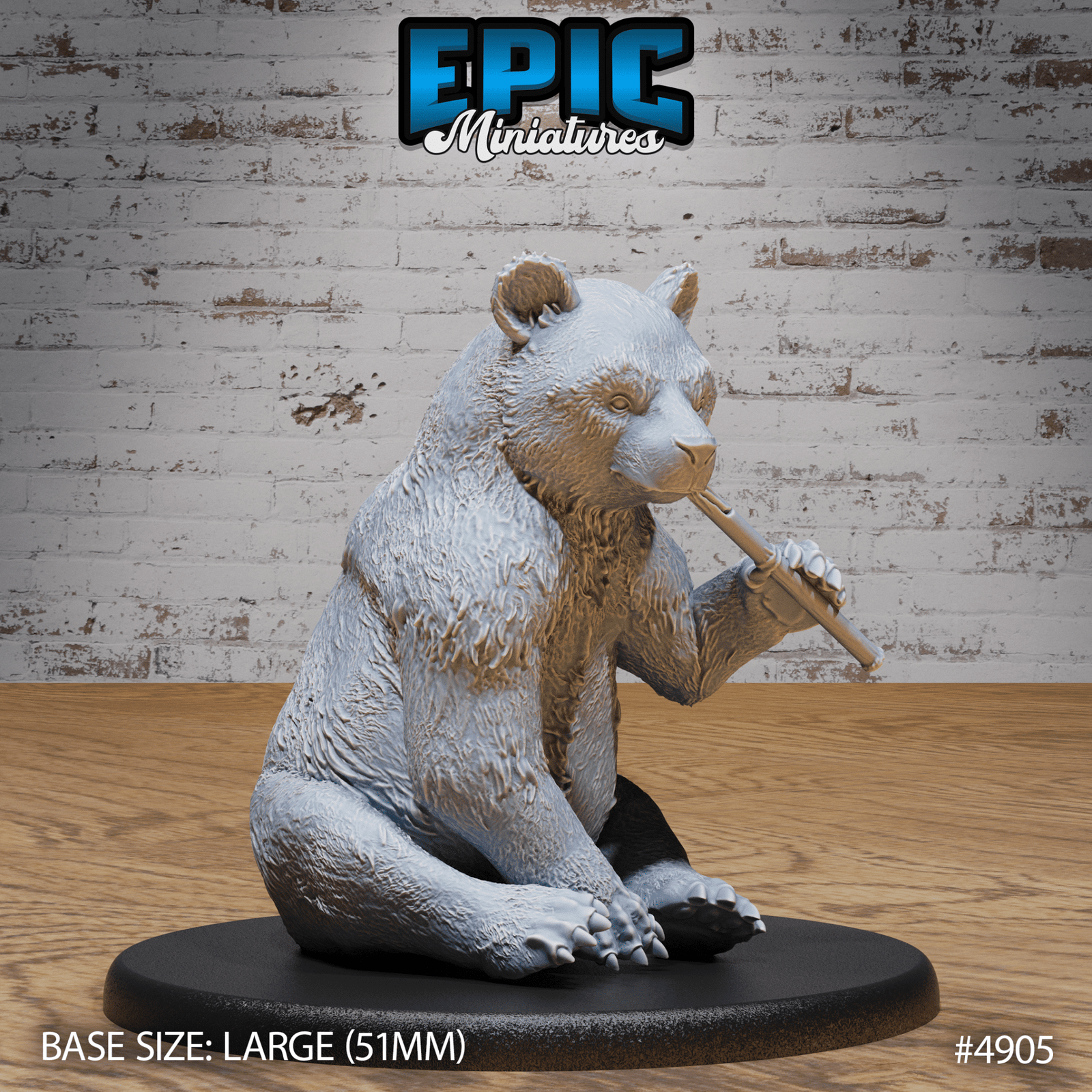 Adorable Panda Bear Miniatures (4904 - 4905) | Epic Miniatures | Perfect for D&D & Tabletop Games | Buy Online from The Home Crafters