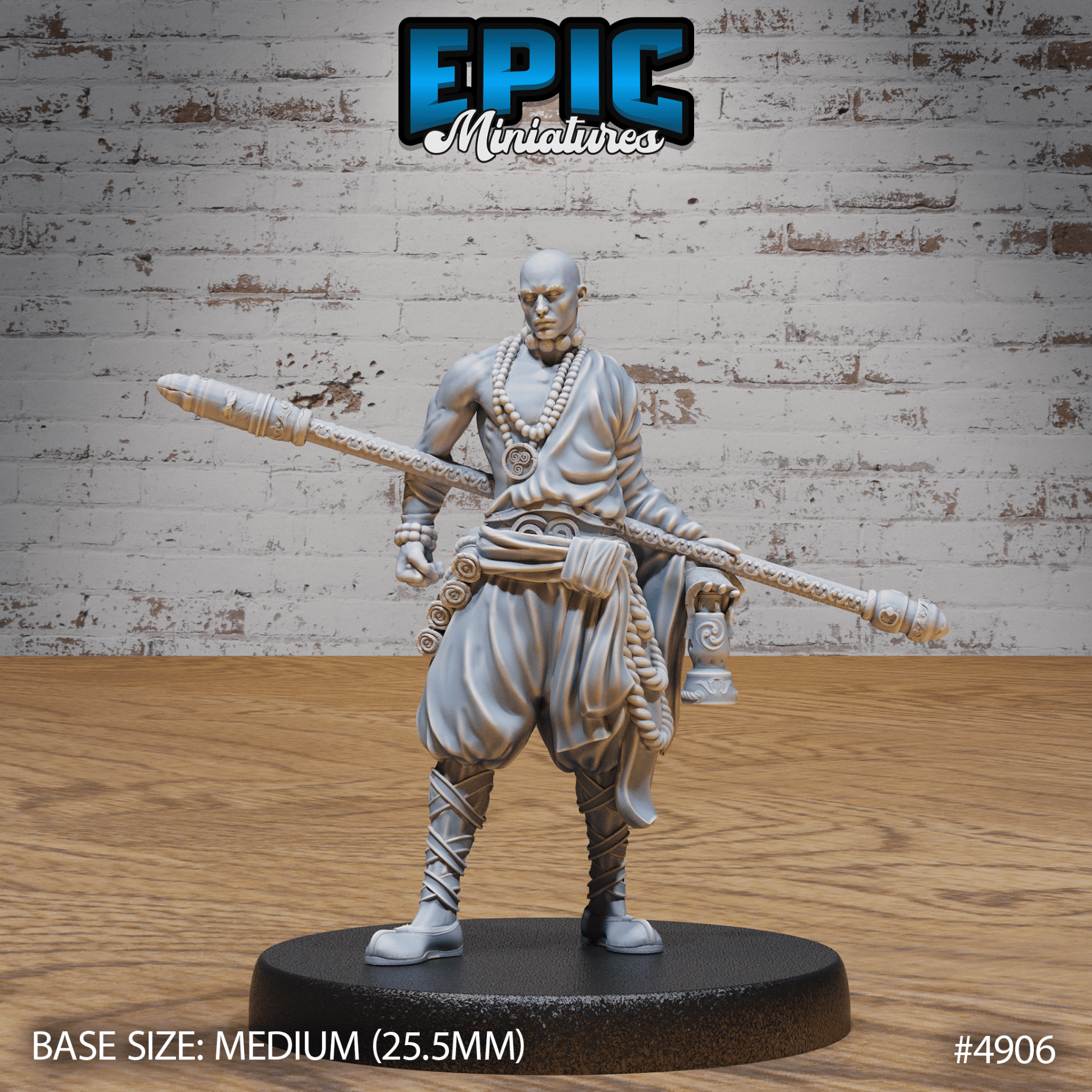 Shaolin Monks (4906 - 4908) | Epic Miniatures | D&D & Tabletop Miniatures | Buy Online from The Home Crafters