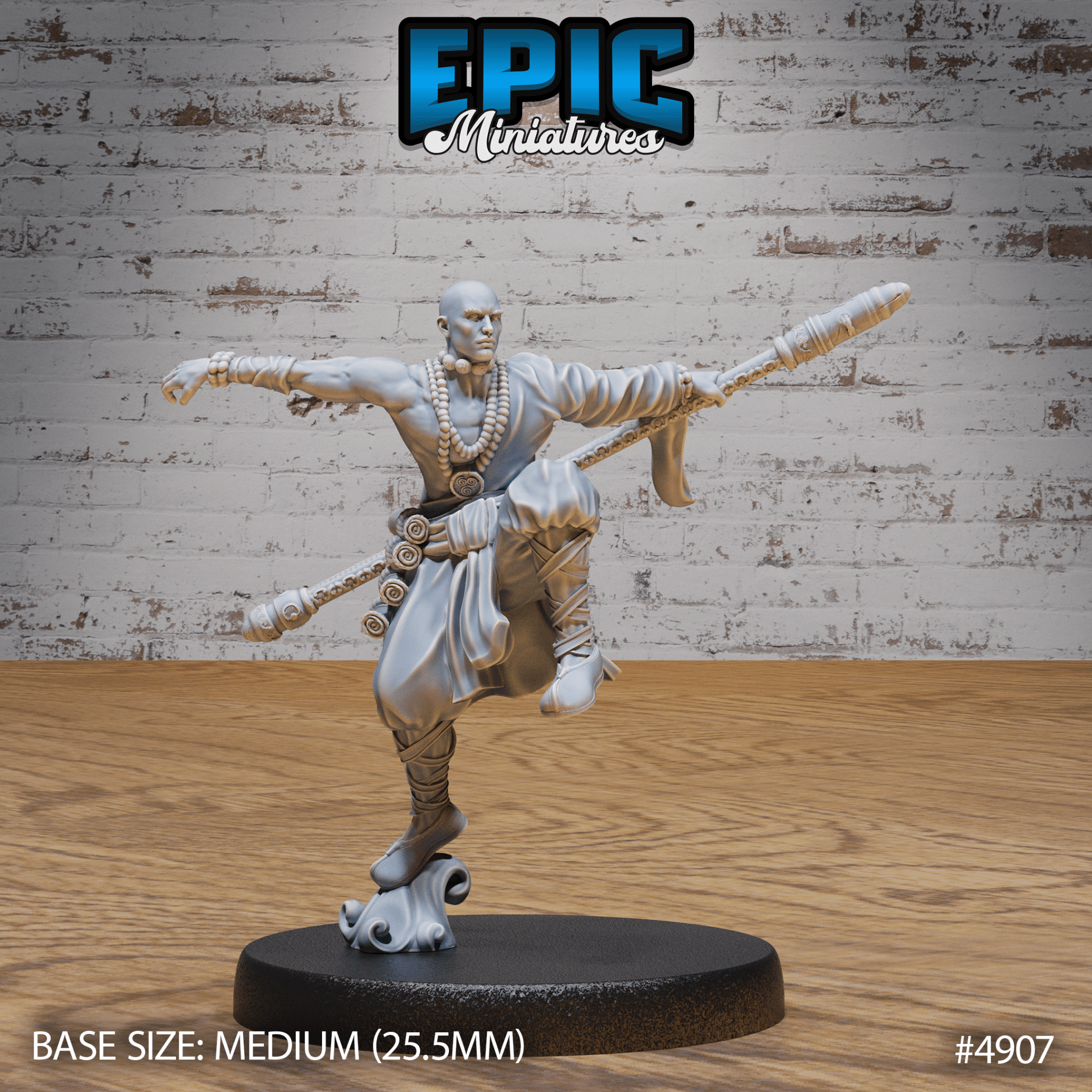 Shaolin Monks (4906 - 4908) | Epic Miniatures | D&D & Tabletop Miniatures | Buy Online from The Home Crafters