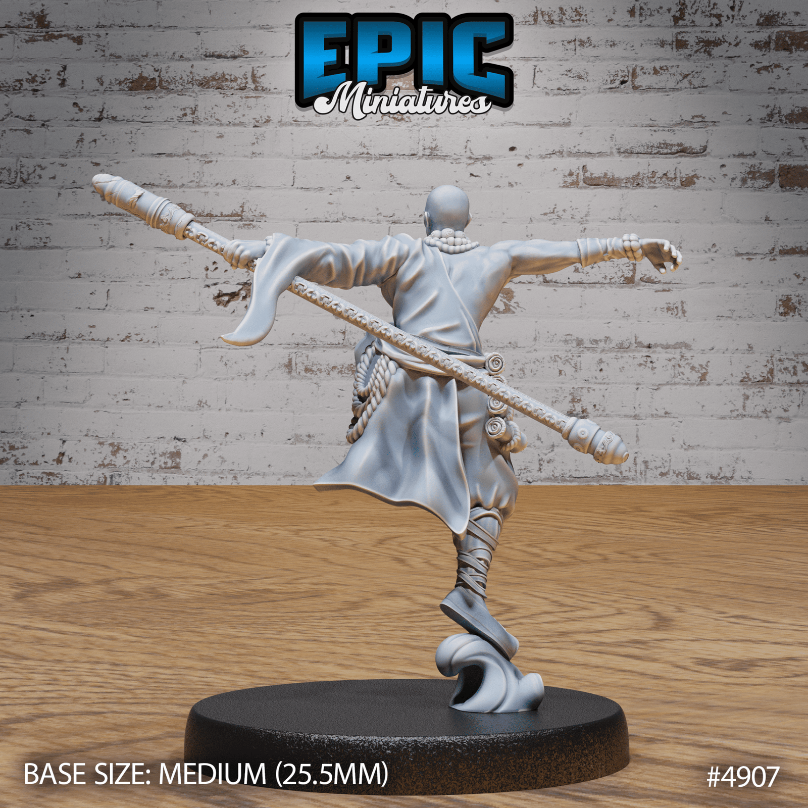 Shaolin Monks (4906 - 4908) | Epic Miniatures | D&D & Tabletop Miniatures | Buy Online from The Home Crafters