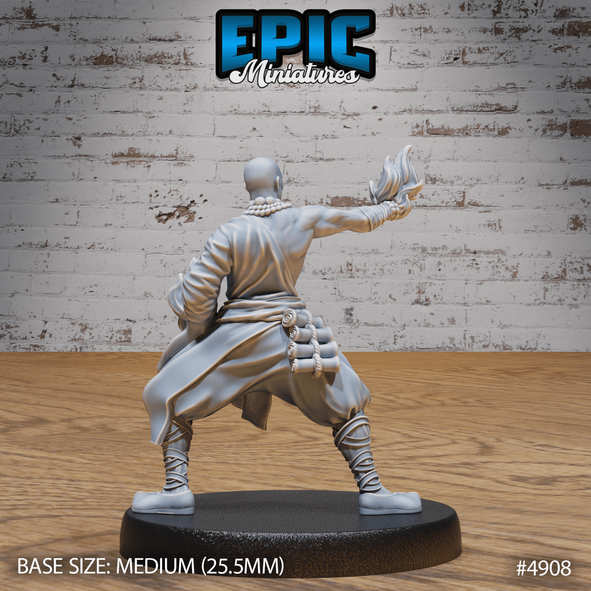 Shaolin Monks (4906 - 4908) | Epic Miniatures | D&D & Tabletop Miniatures | Buy Online from The Home Crafters