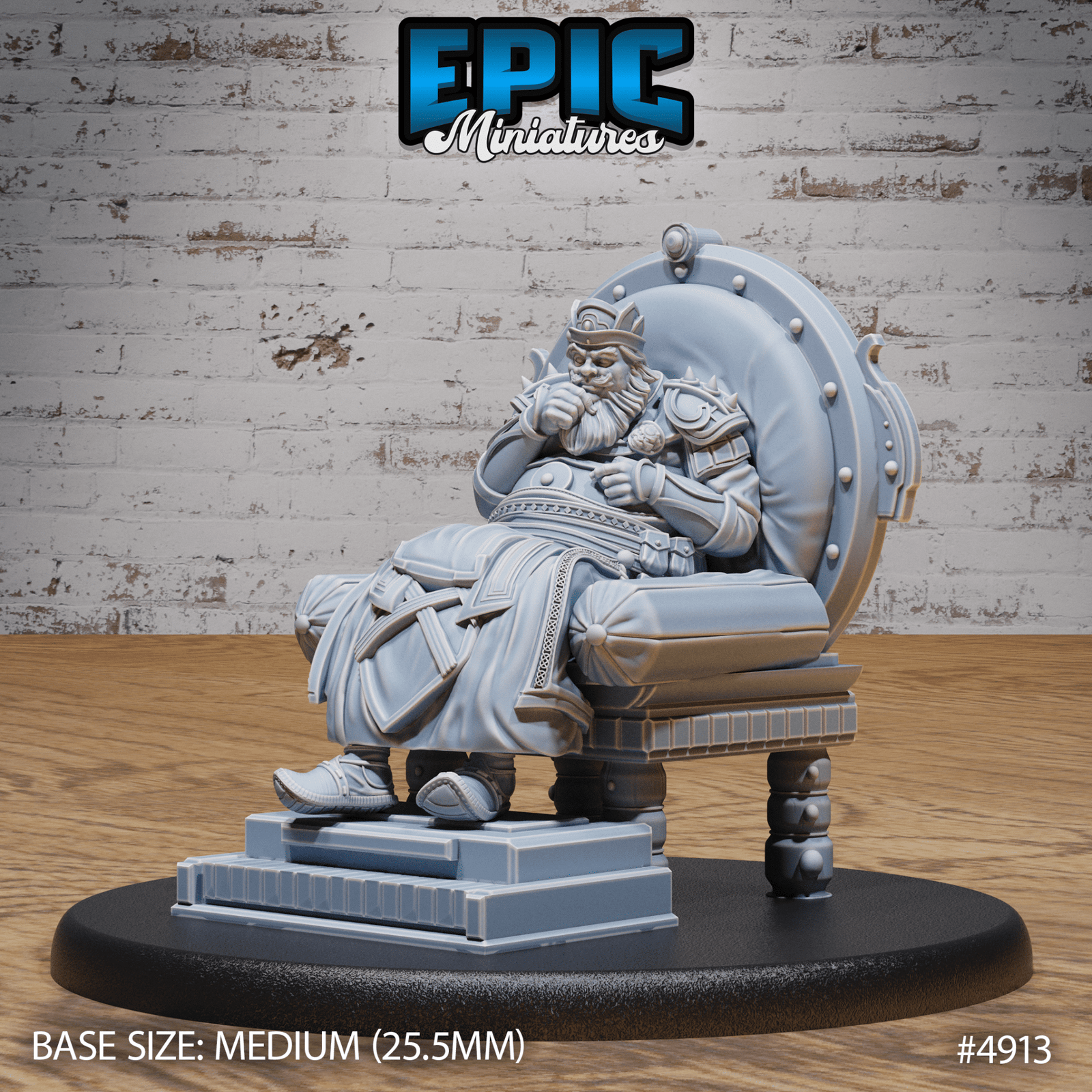 False Emperor Throne 4912 - 4914 | Epic Miniatures | D&D Tabletop Miniature | Buy Online from The Home Crafters