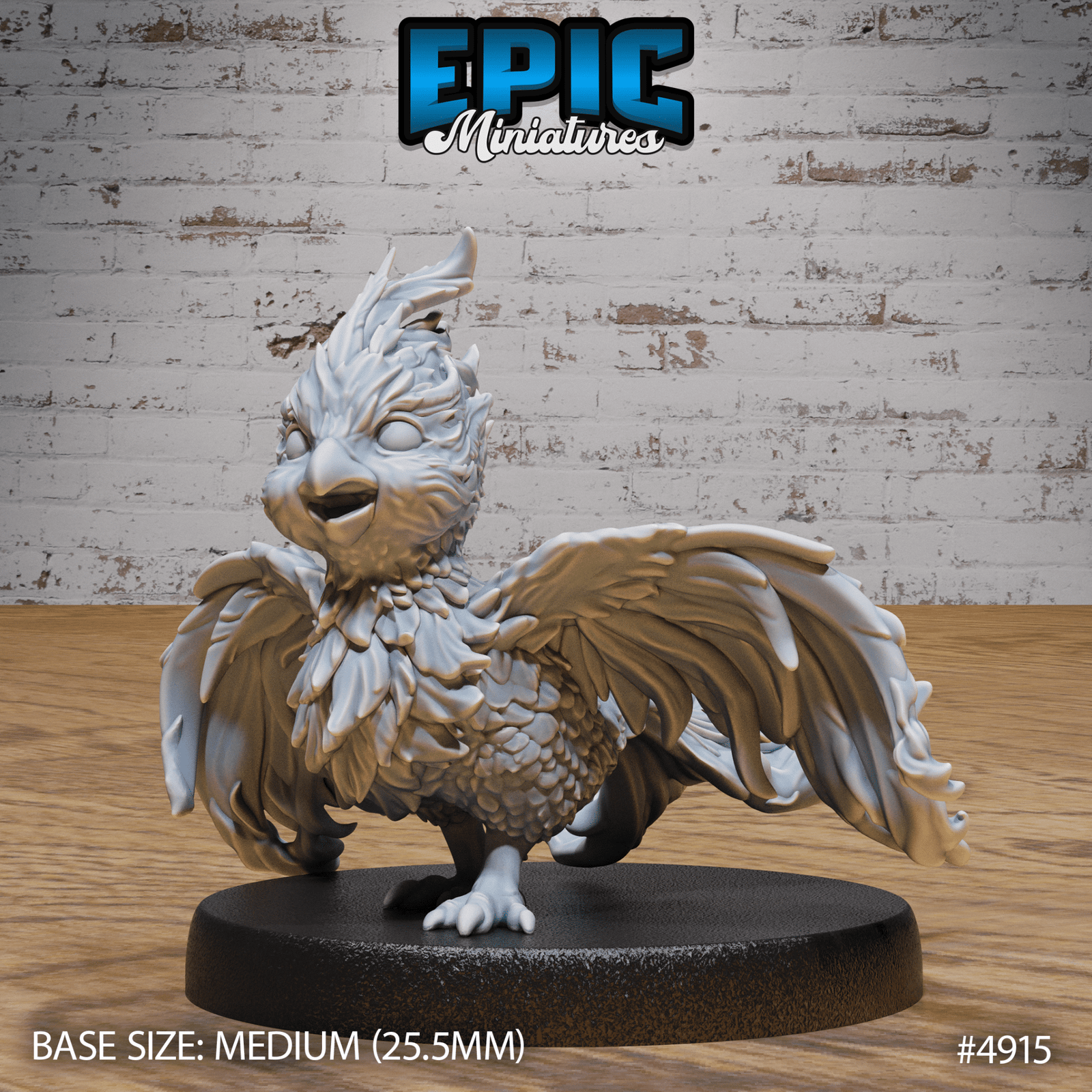 Phoenix Hatchling 4915 - 4917 | Epic Miniatures | D&D Tabletop Miniature | Mystical Creature for Roleplaying and Wargaming | Buy Online from The Home Crafters